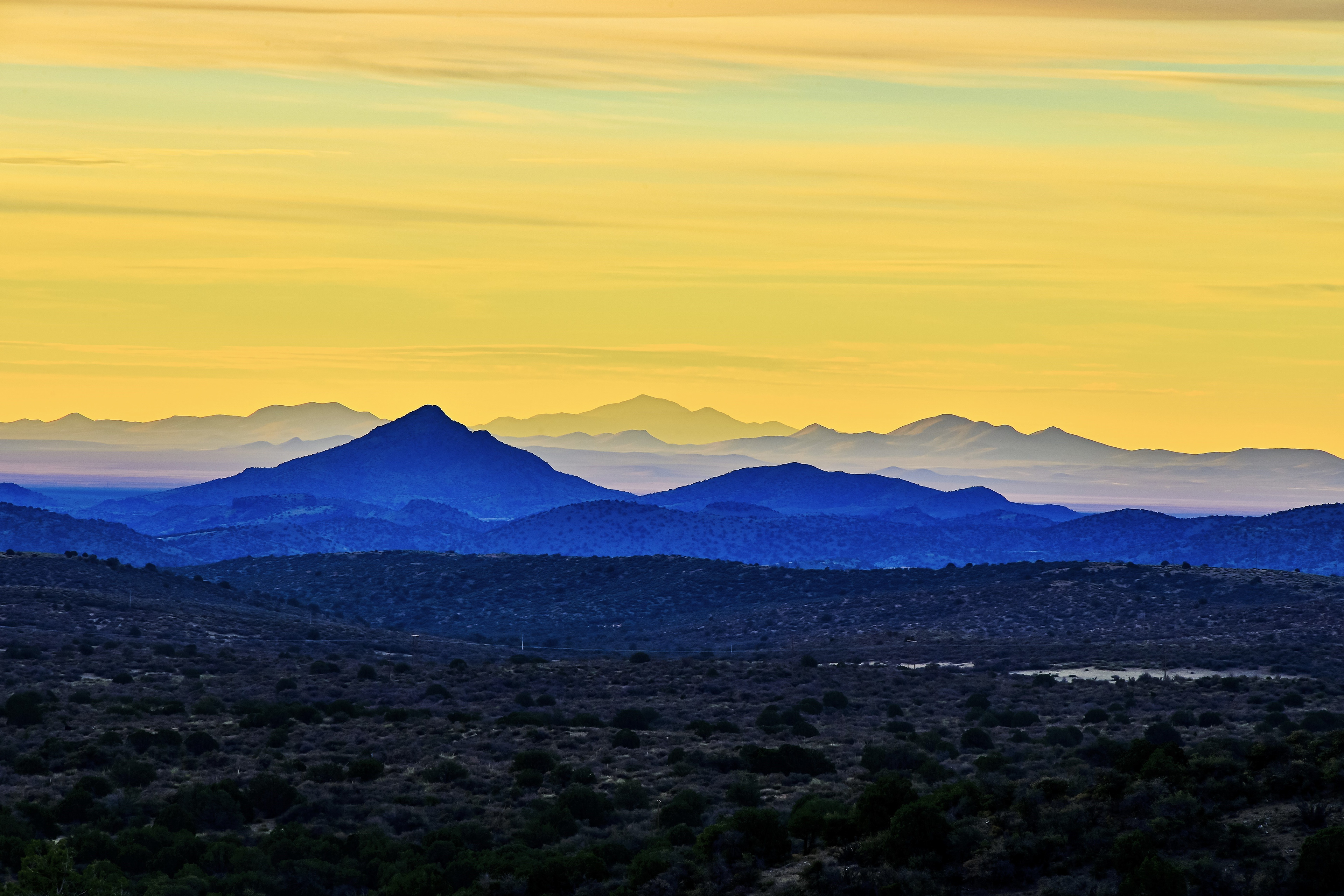 Sunrise on the Borderlands, Southwest New Mexico