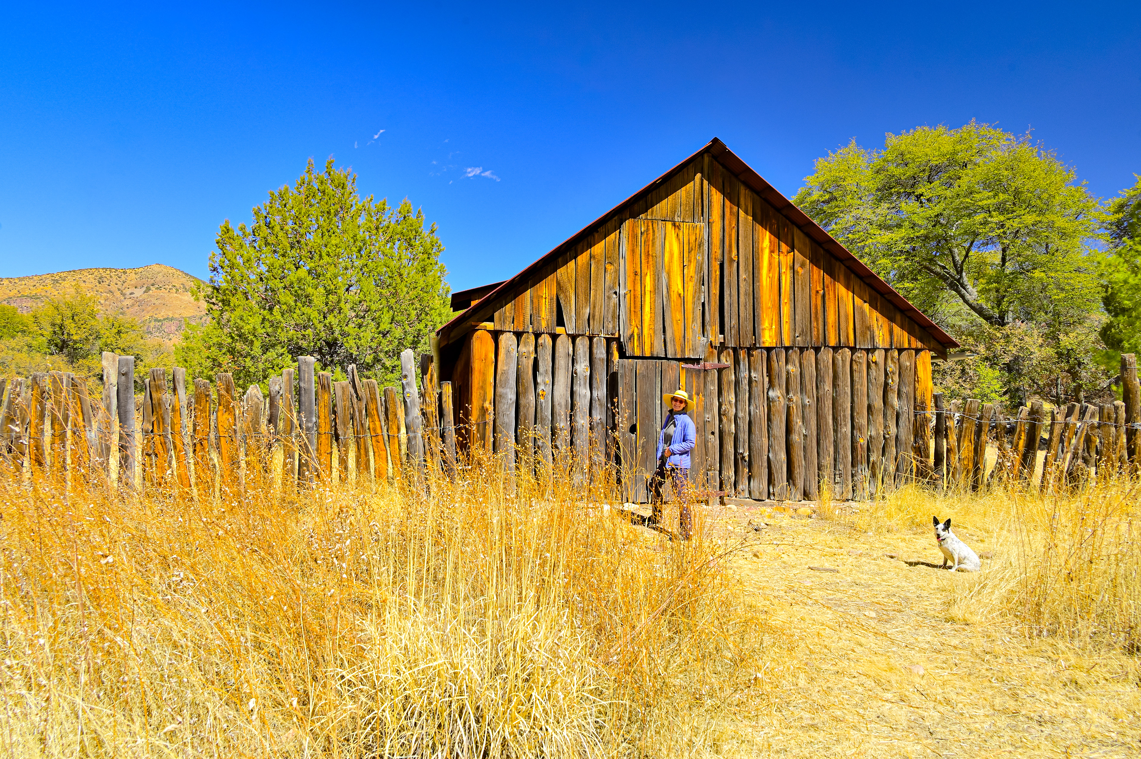 Ann and Zuli at Old Rucker Camp