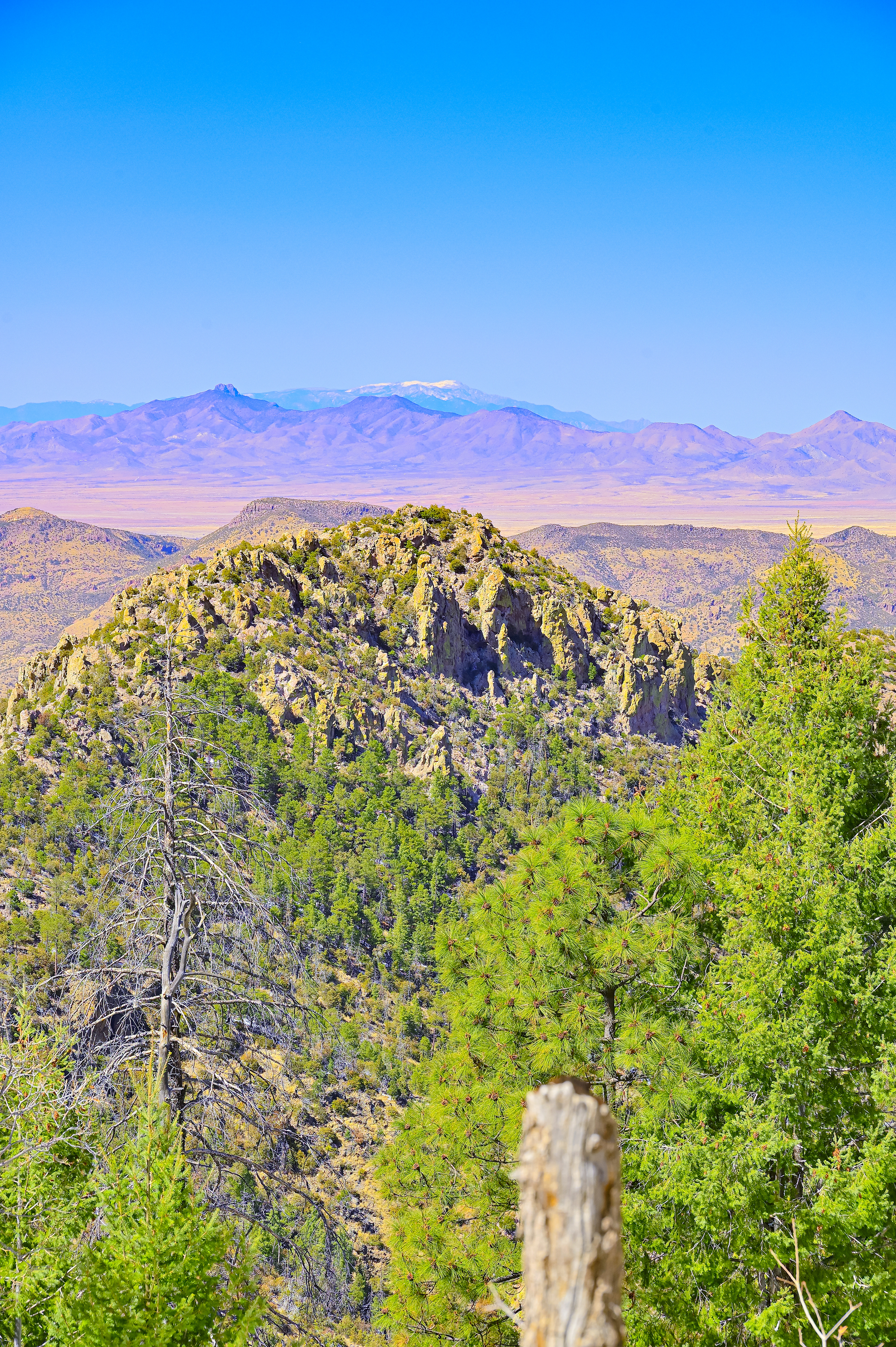 The View Northwest Toward Mt Graham