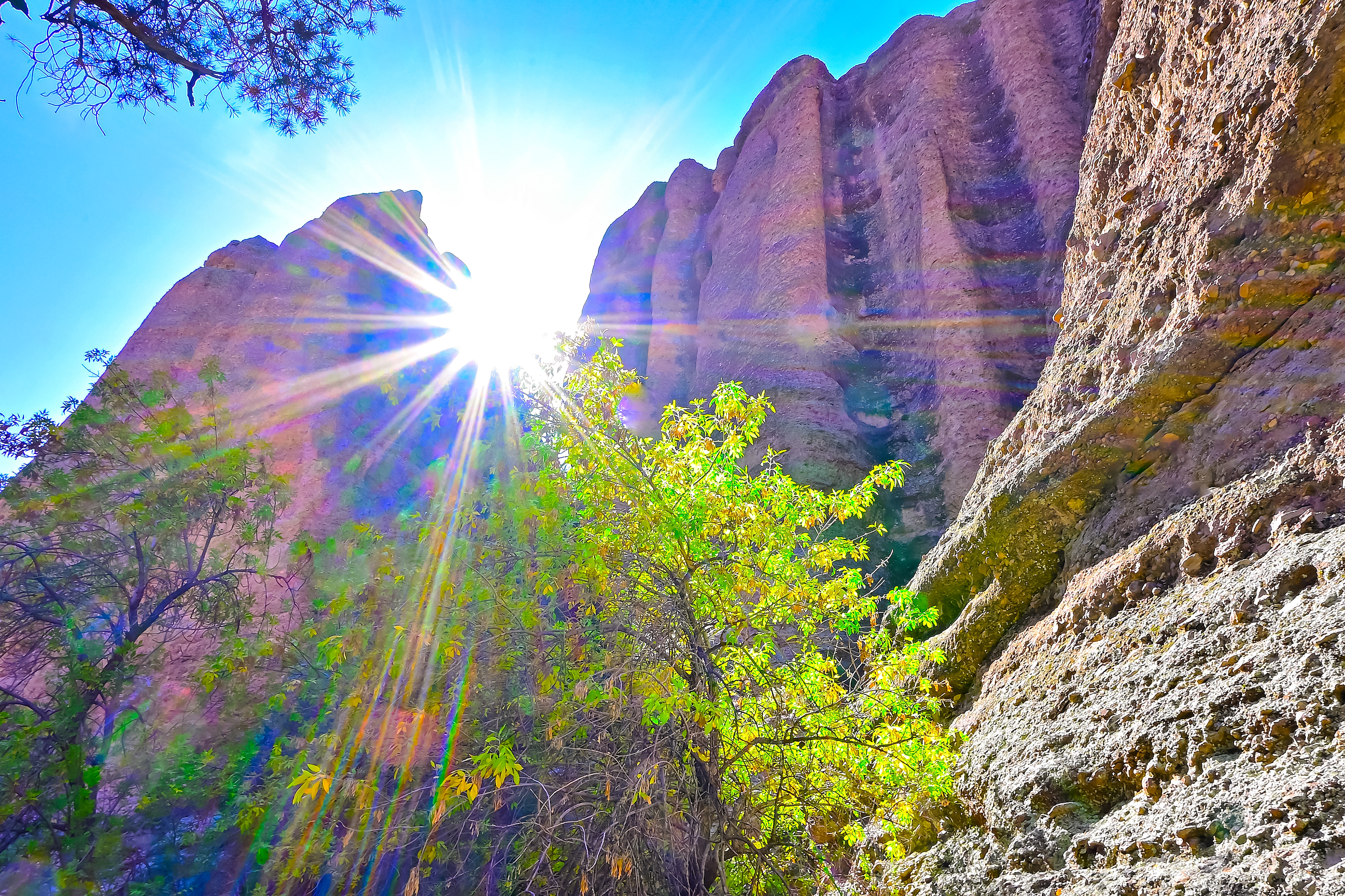 The Sun Arrives, Hells Canyon, New Mexico