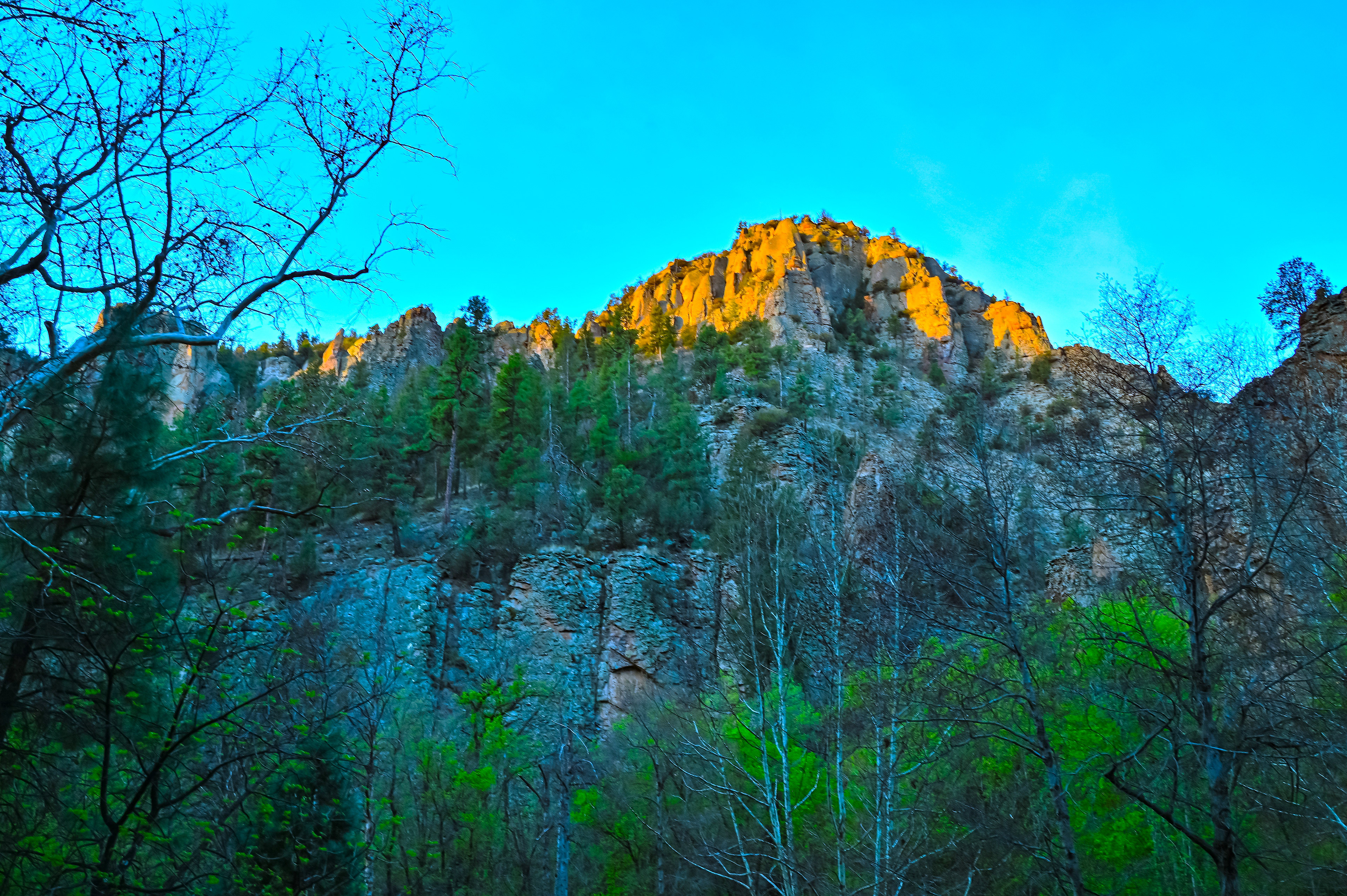 Sunrise, West Fork Gila River Canyon