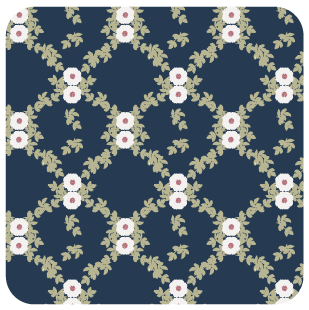 Double Bloom - navy