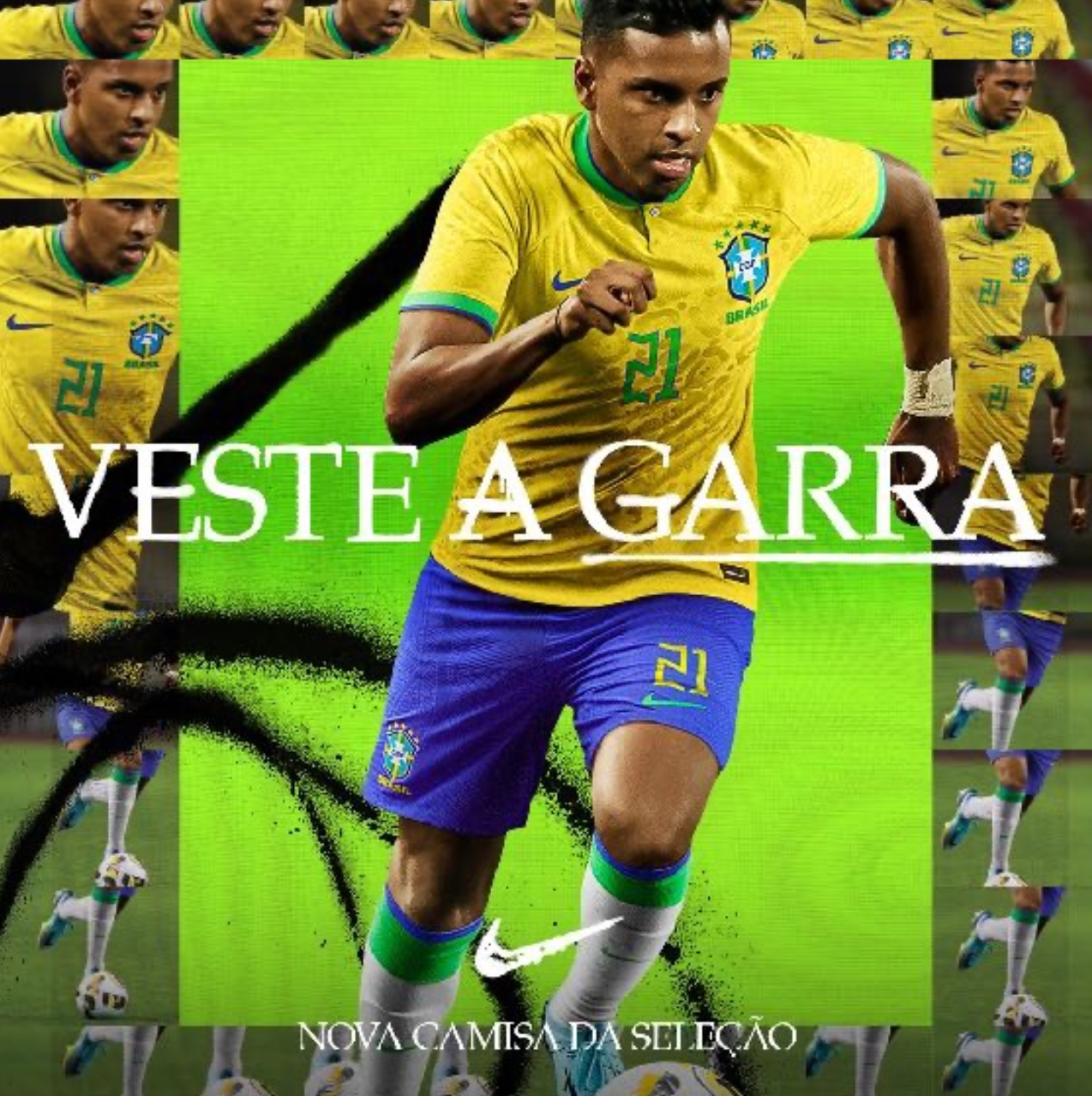 A serie of the Brazilian National Team Athlete's shot.