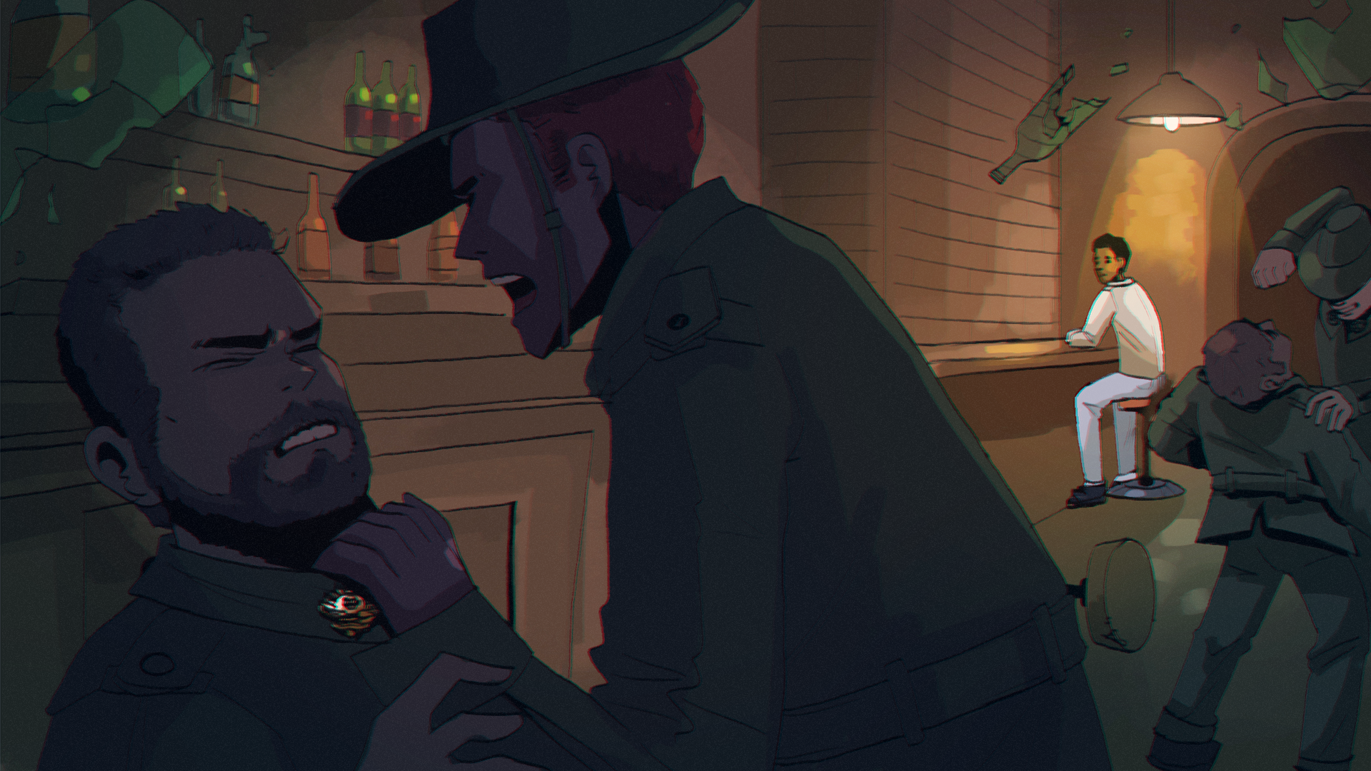 concept art (responsible ONLY for final lines and render)