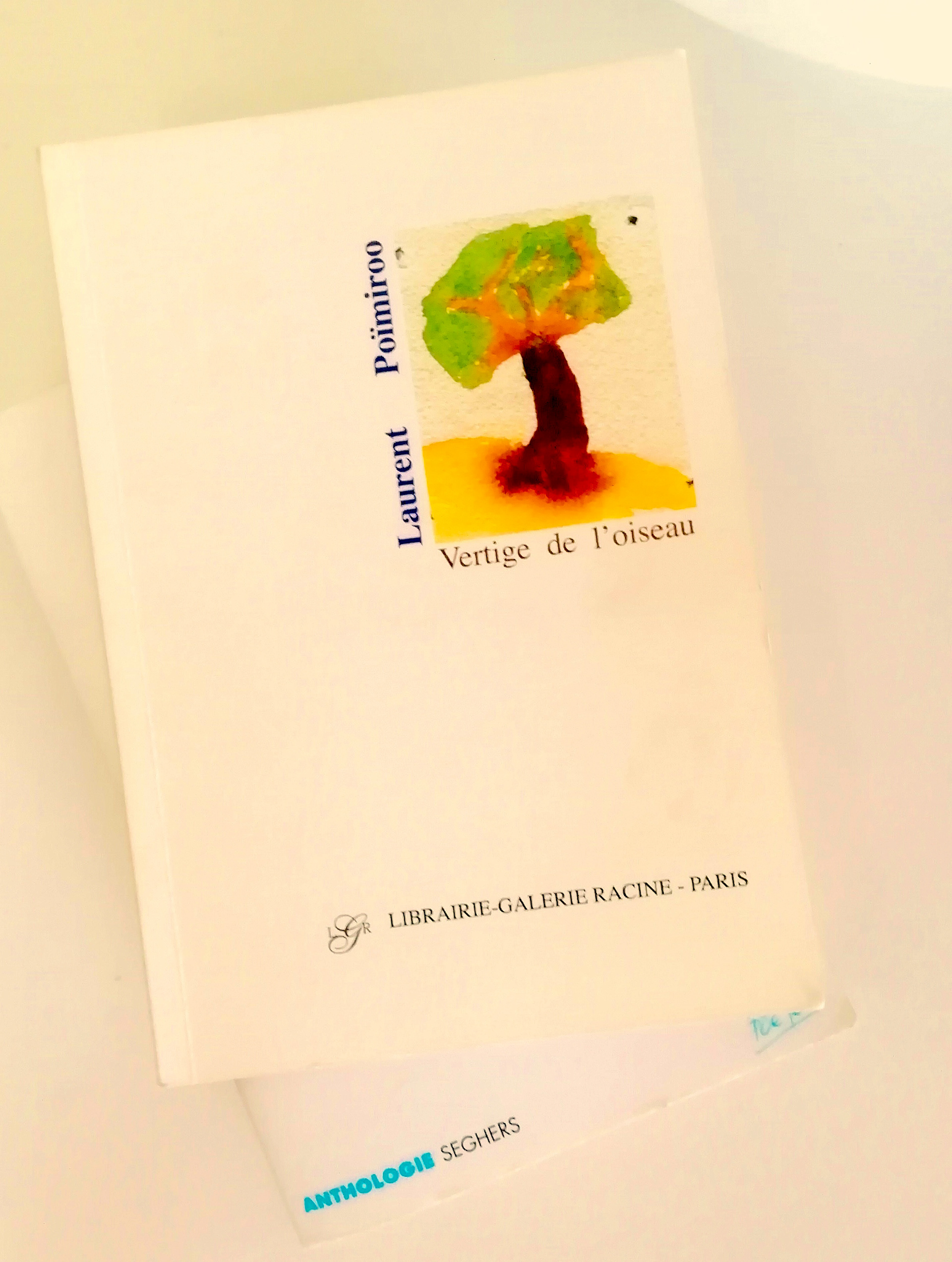 En couverture: L'arbre sur la colline, aquarelle, 1976