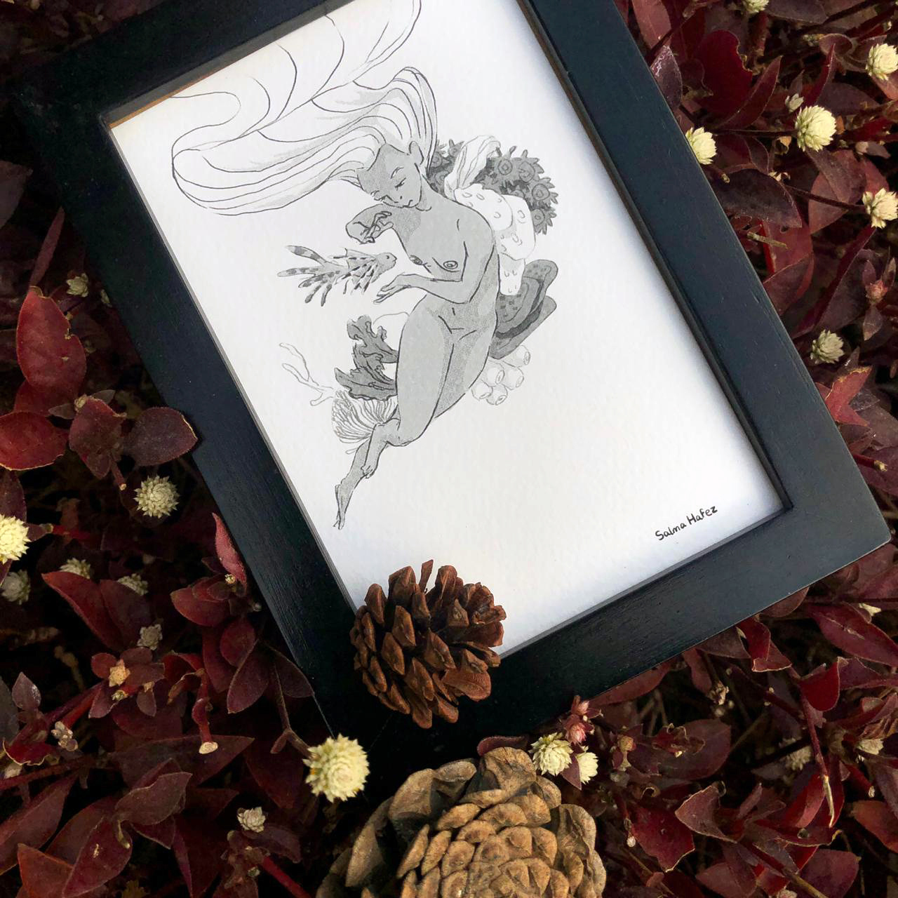 Underwater Illustrated by Daad Geem's Salma Hafez