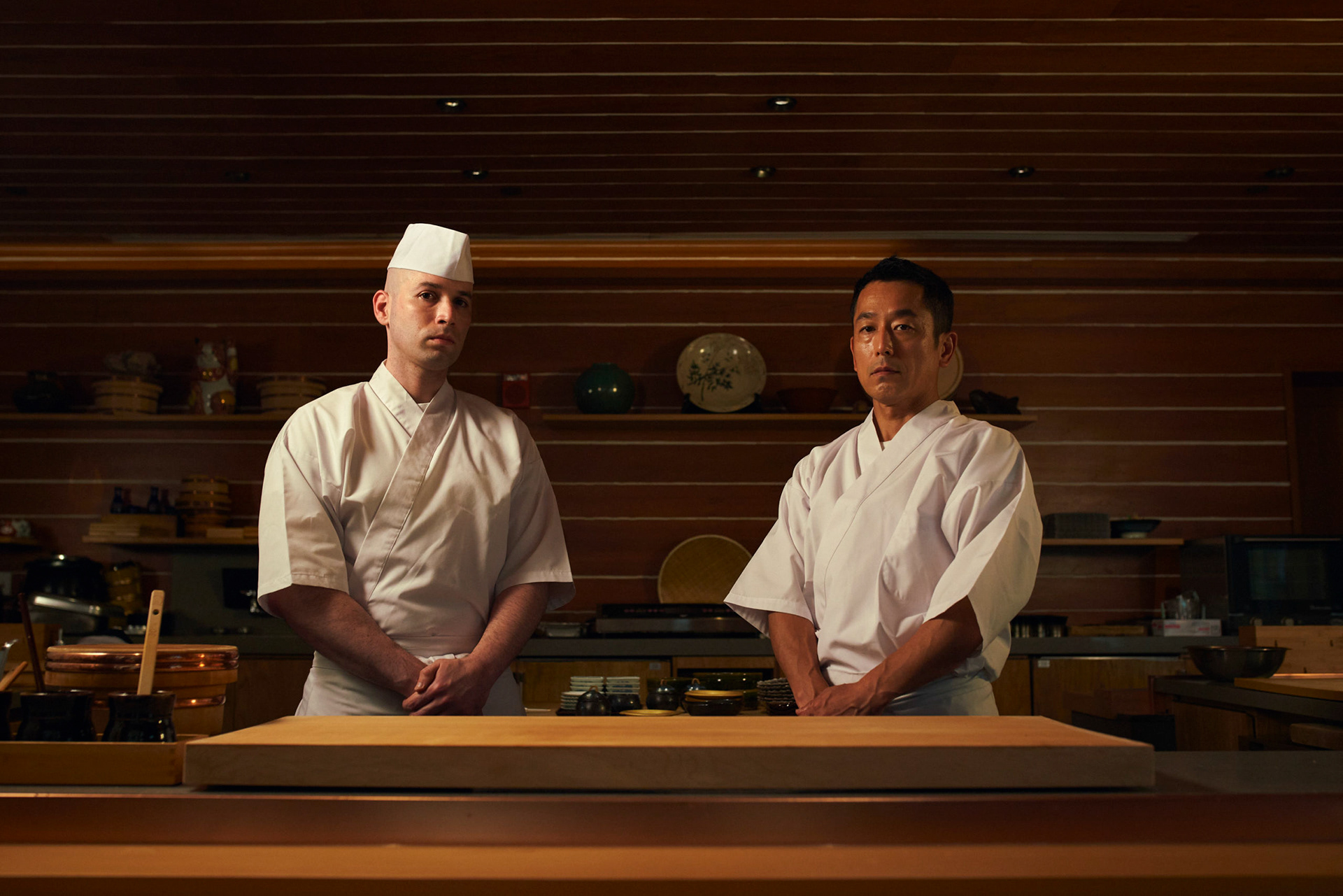 Fun fact: The chef on the right prepared my birthday sushi! (Big thanks to my fiancée for arranging this memorable experience)