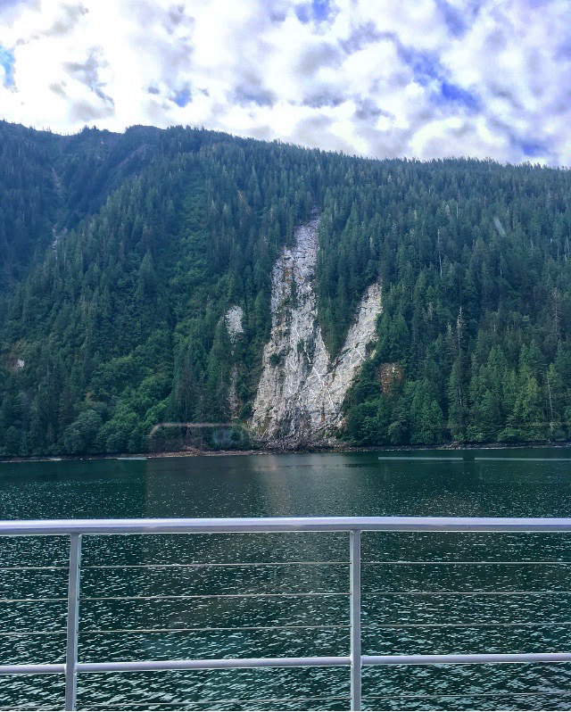 This photo holds a special place in my heart. Captured during my cruise through Alaska, it caught my eye for its striking resemblance to a hand—a hidden gem amidst the tour. Surprisingly overlooked by the guide, it became the highlight of my journey, a reminder of the unexpected beauty waiting to be discovered in every corner of the world.