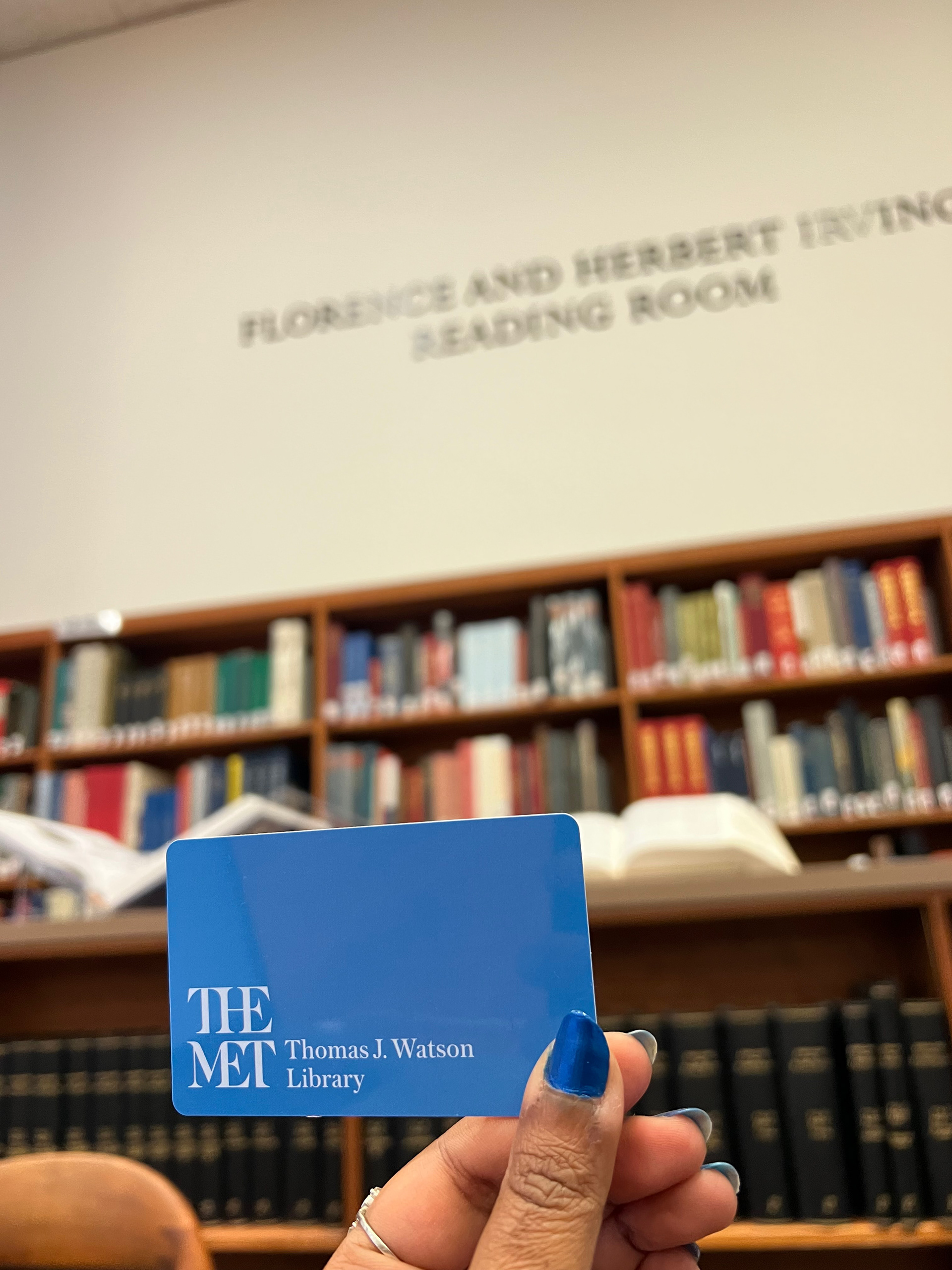member of the MET library