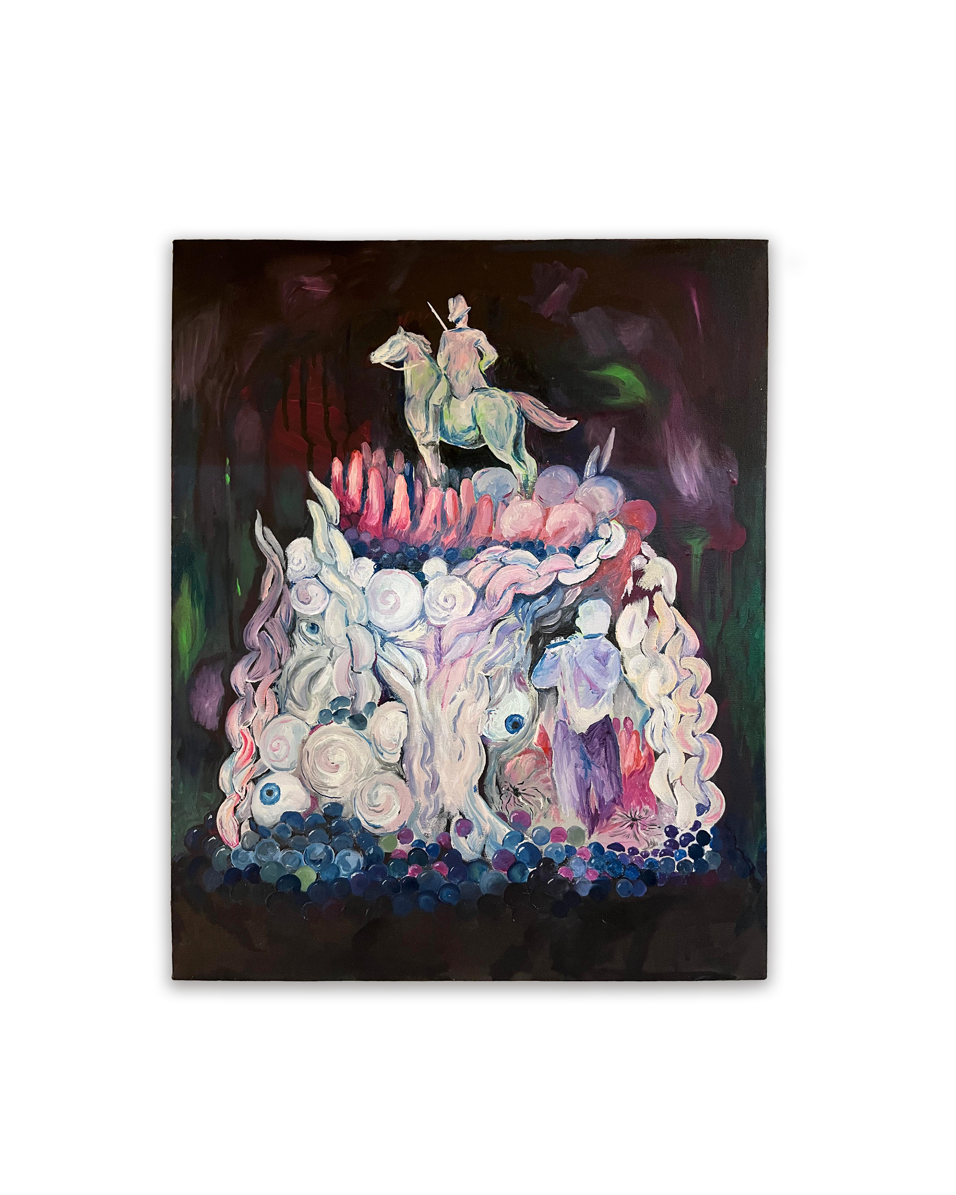 "Torta #4" Óleo sobre tela, 40x50, 2025