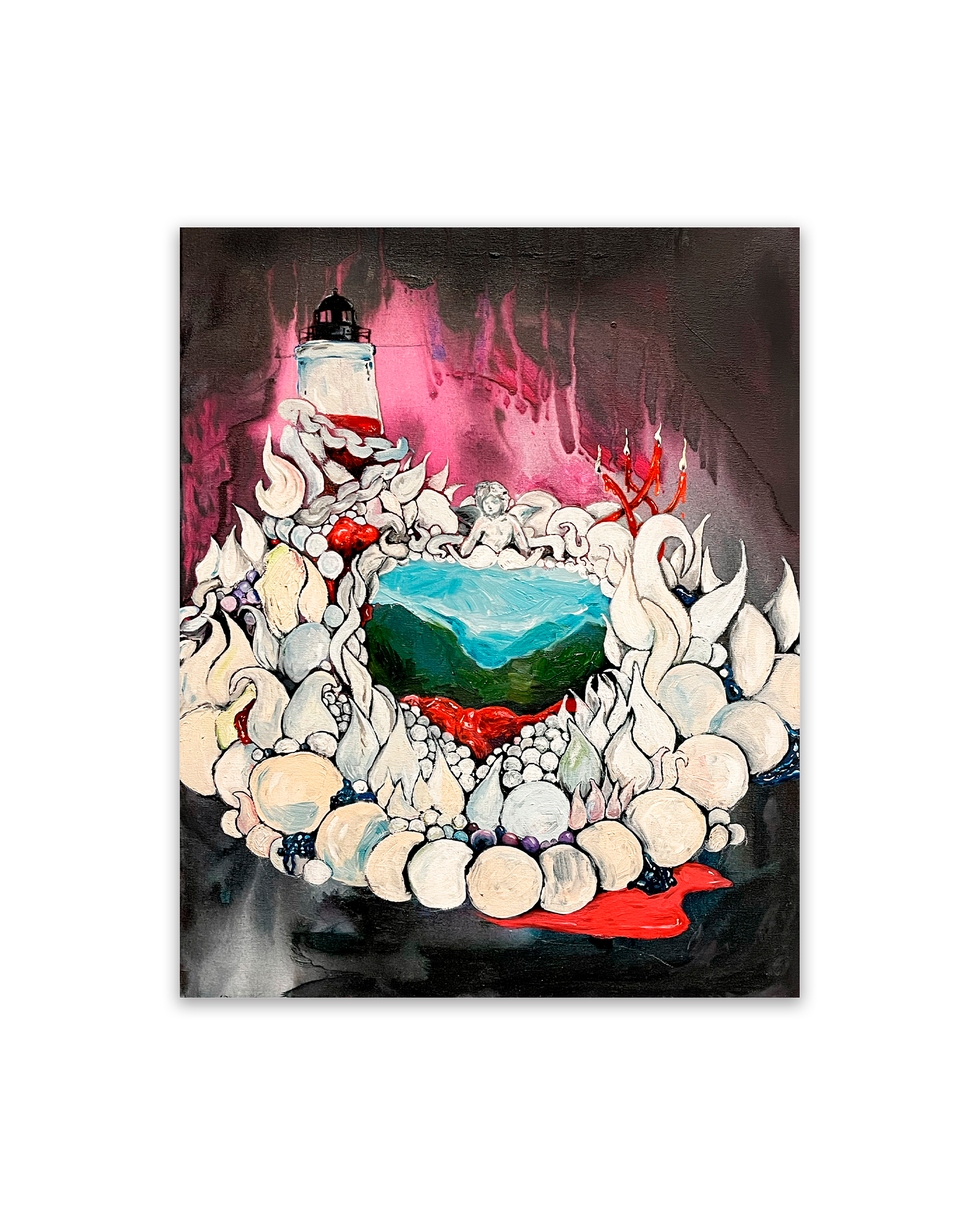 Torta #14, Óleo sobre tela, 40x50