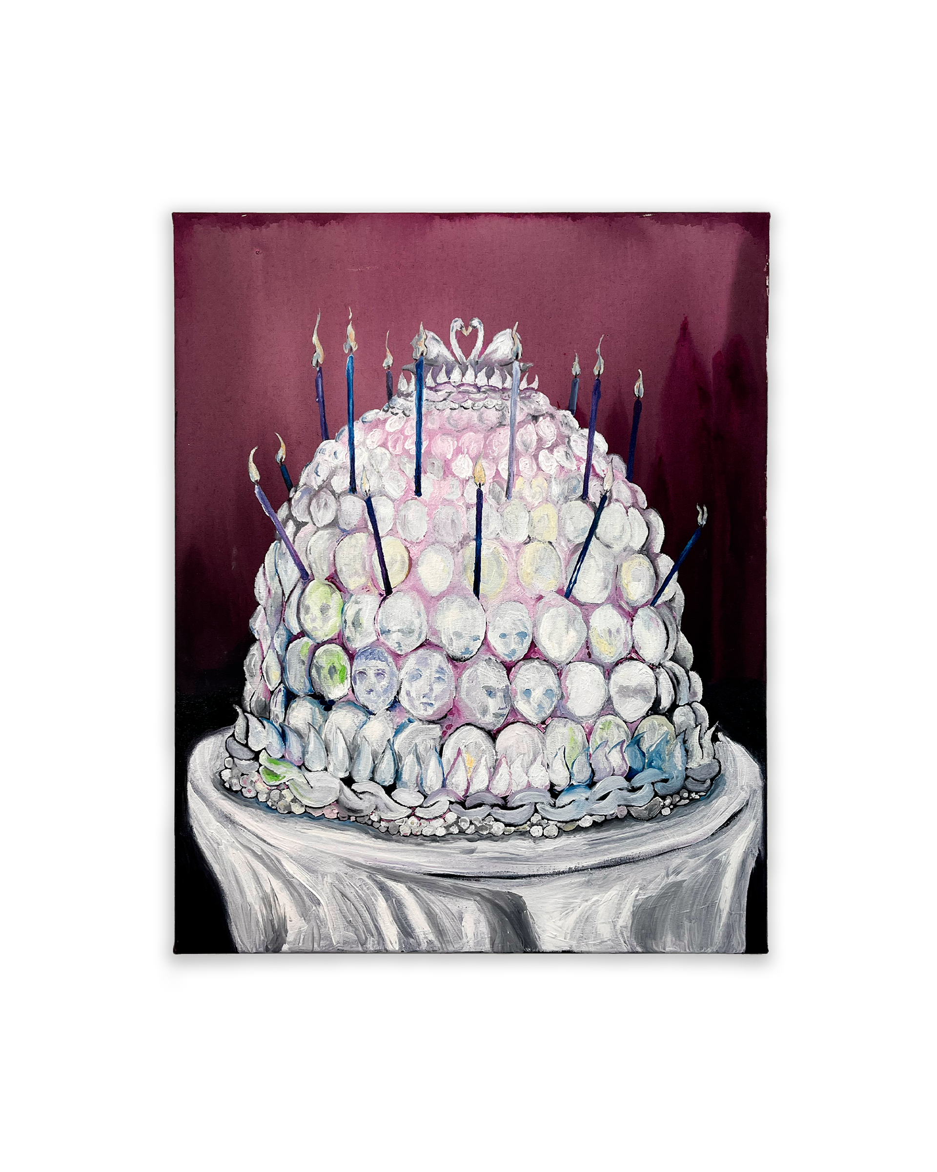 "Torta #16" Óleo sobre tela, 40x50, 2025