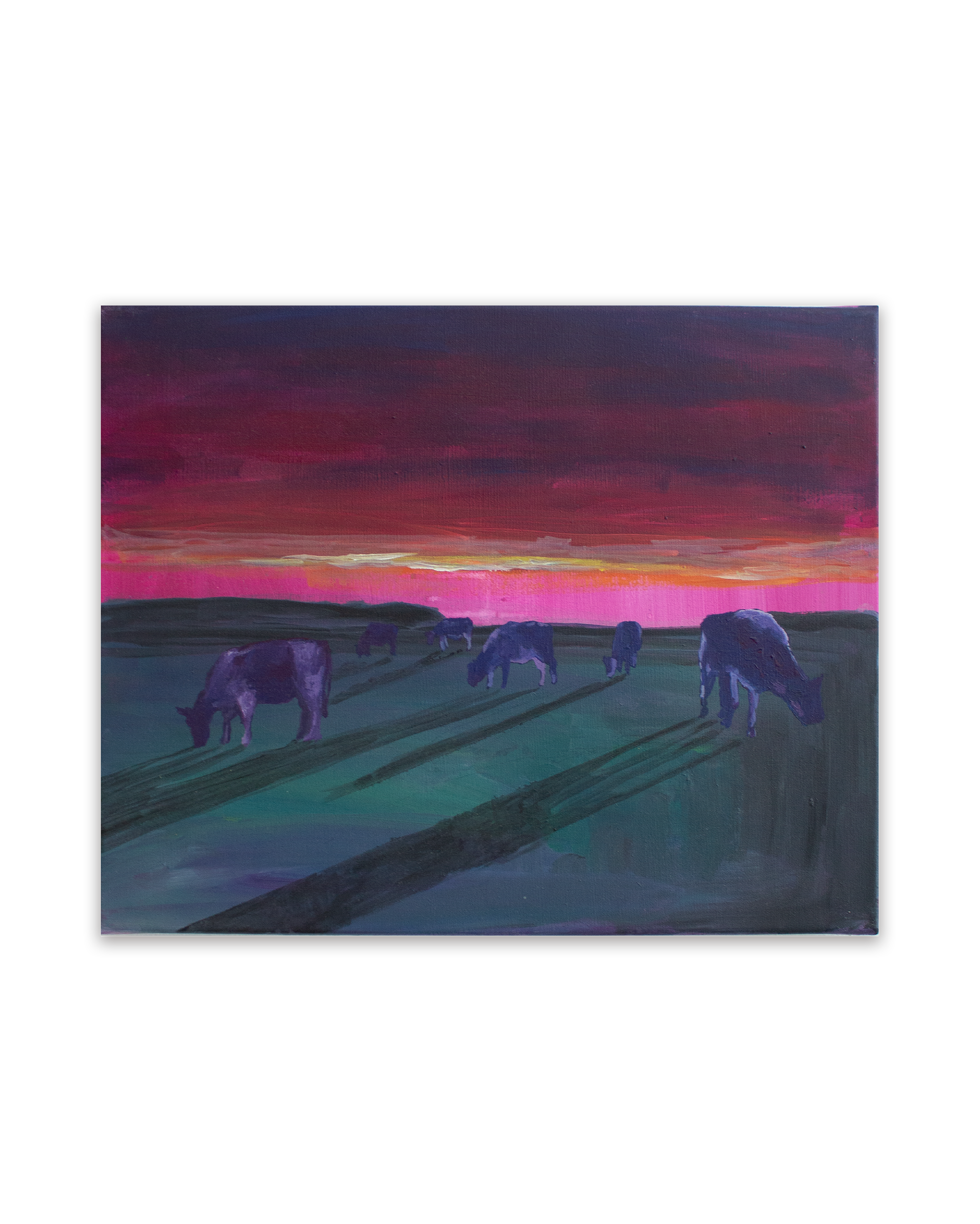"Sem título" Acrílica sobre tela, 40x50, 2021