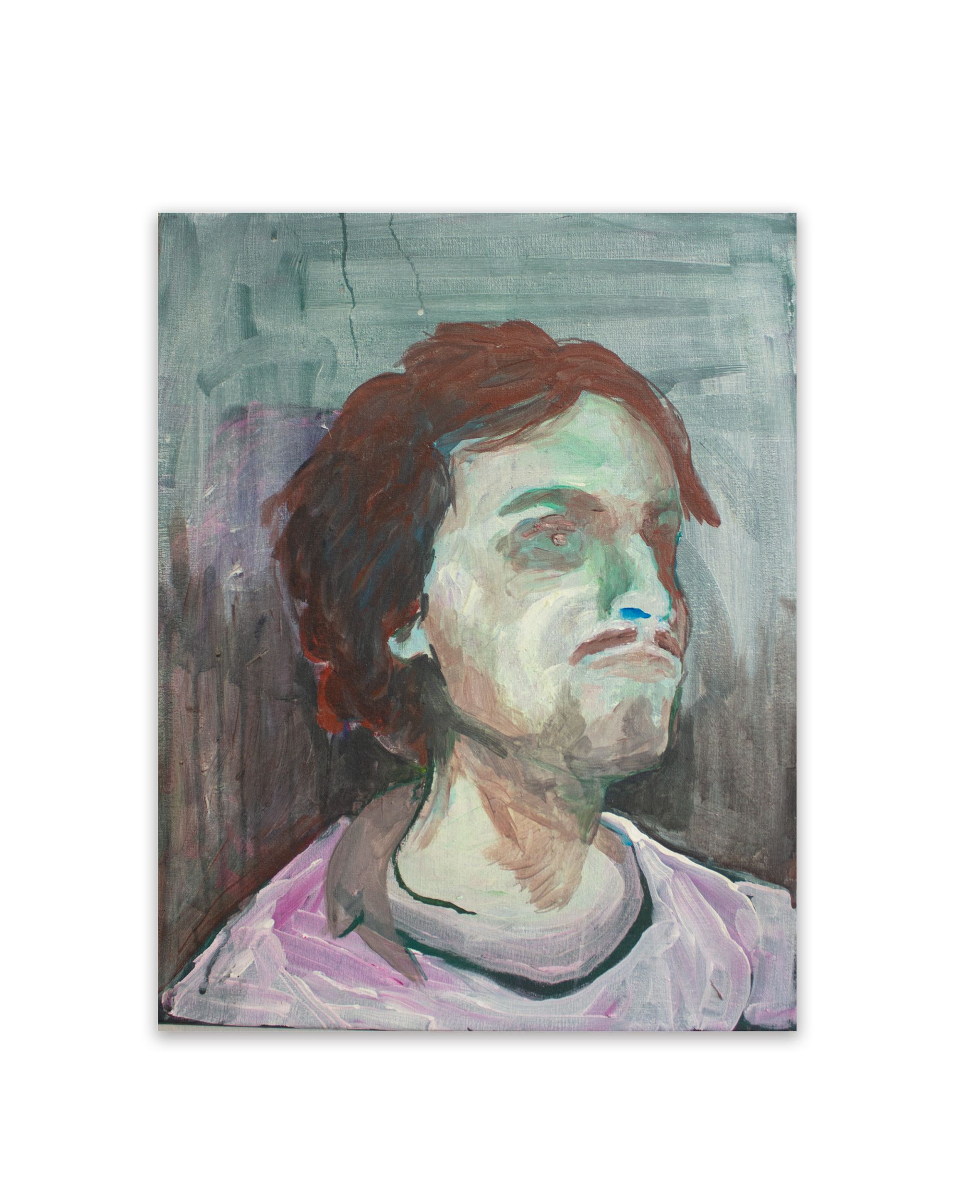 "Autorretrato" Acrílica sobre tela, 40x50, 2023