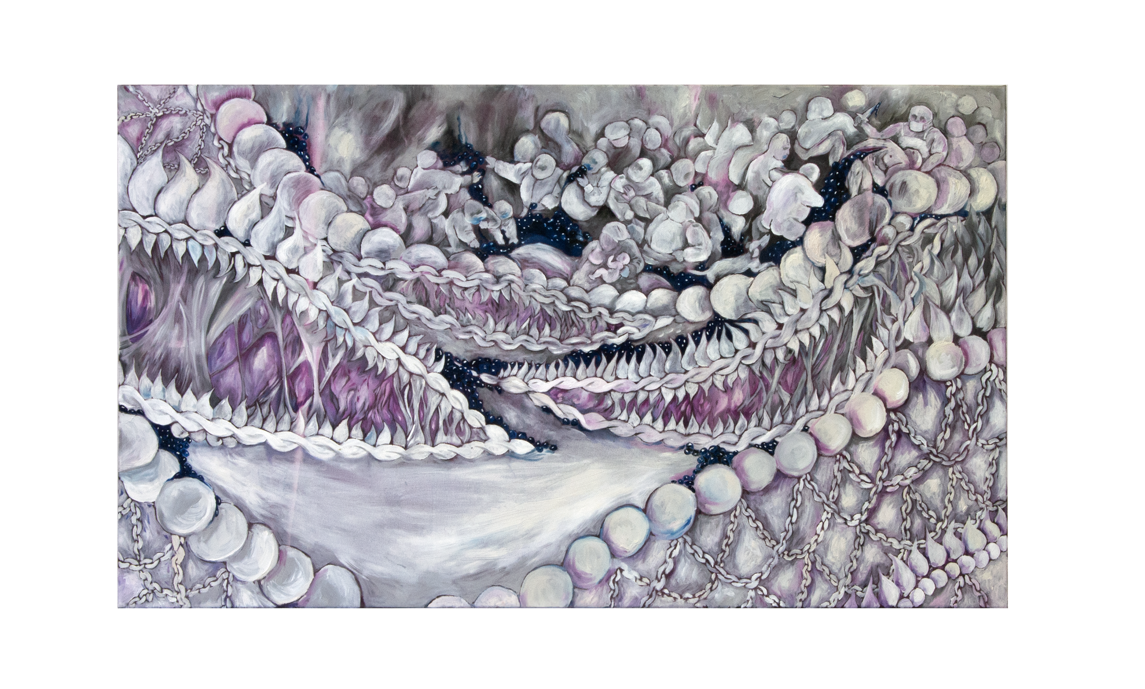 "Torta #23" Óleo sobre tela, 120x70, 2026