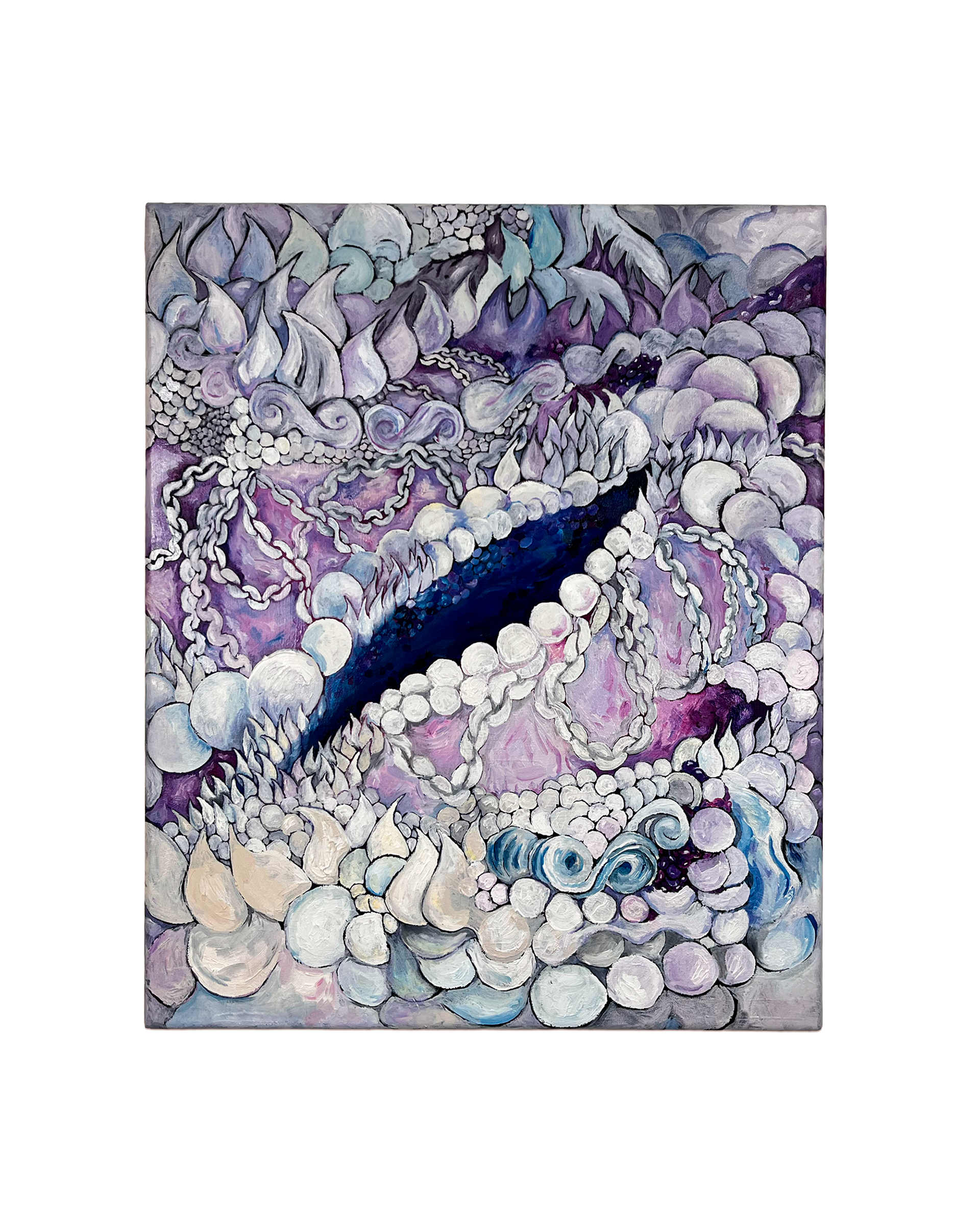 "Torta #19" Óleo sobre tela, 50x60, 2025