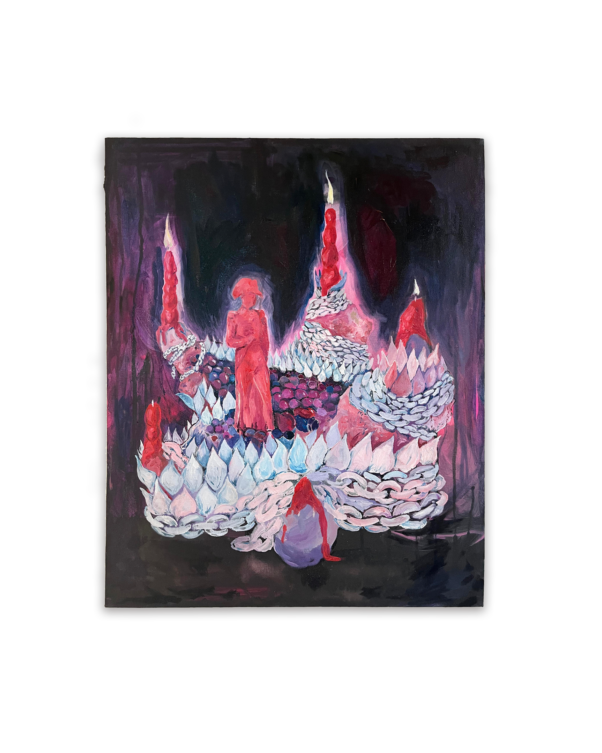 "Torta #6" Óleo sobre tela, 40x50, 2025