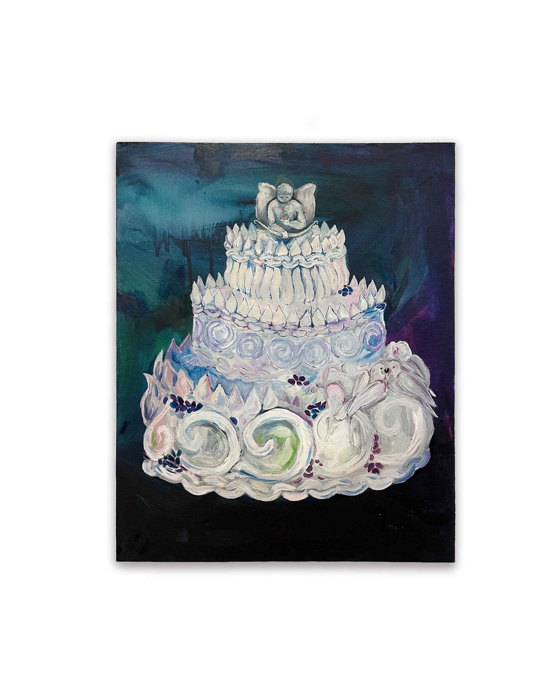 "Torta #3" Óleo sobre tela, 40x50, 2025