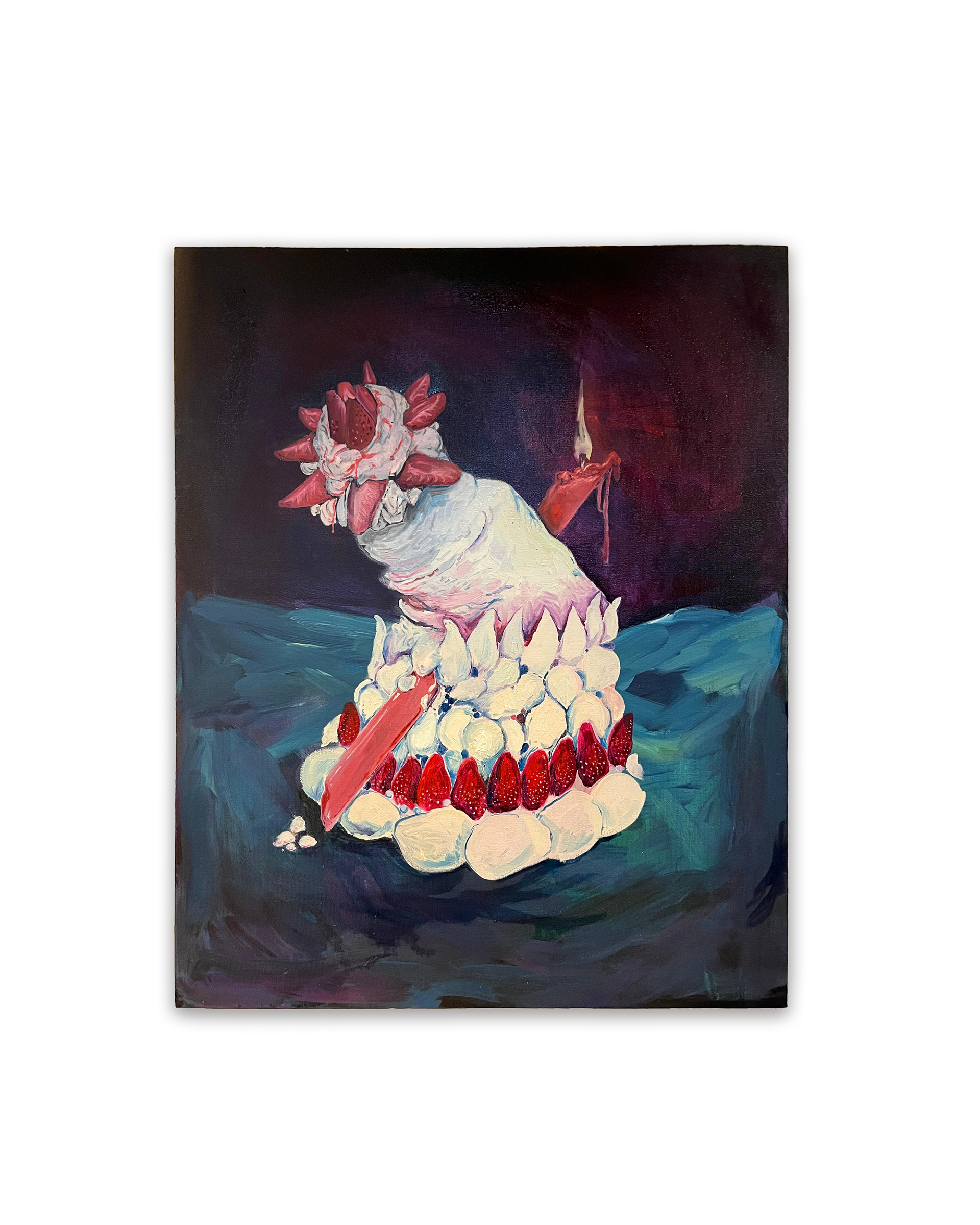 "Torta #7" Óleo sobre tela, 40x50, 2025