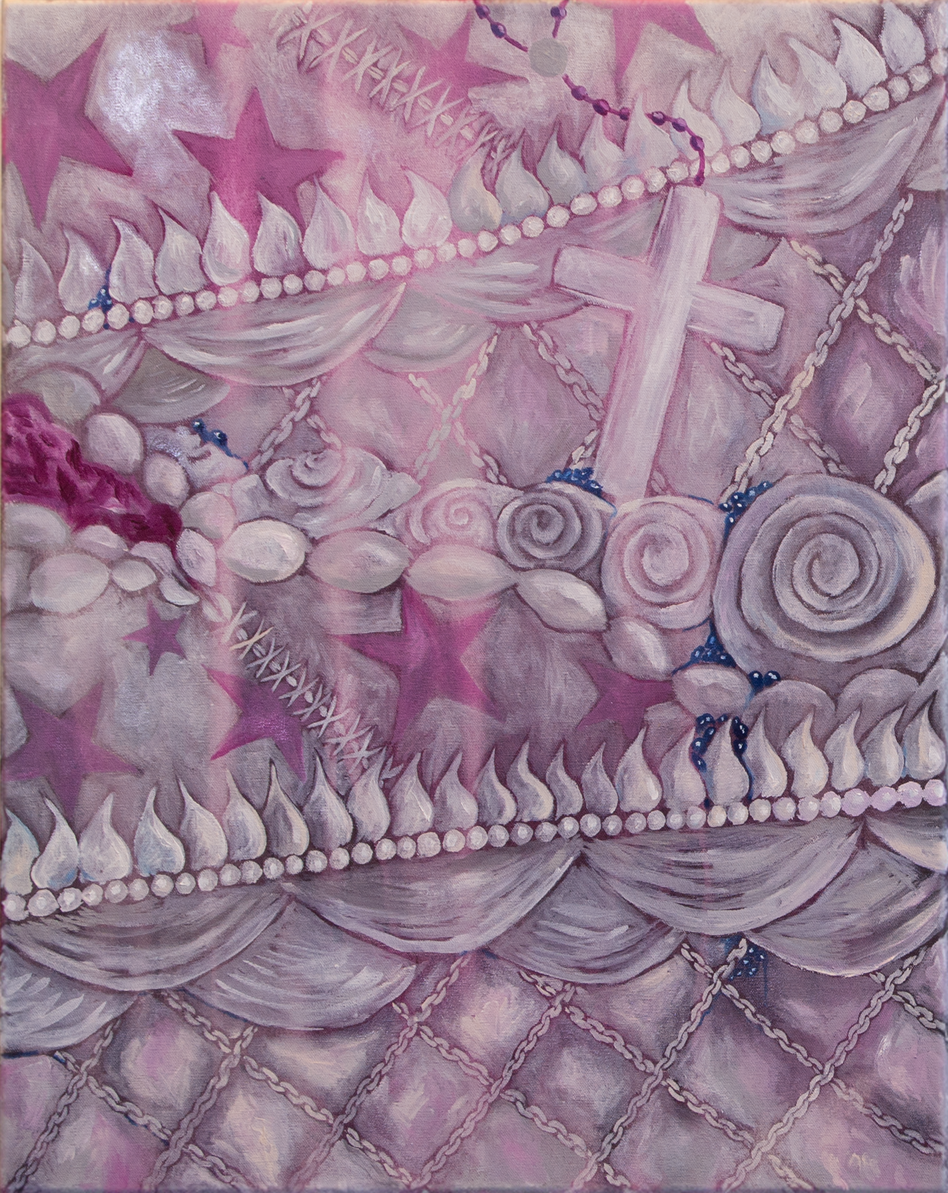 "Merengue 7", óleo sobre tela, 40x50, 2026