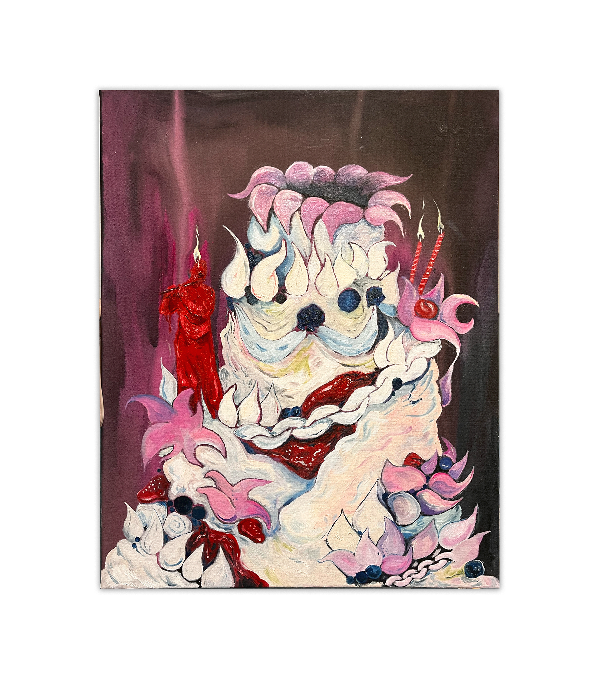 "Torta #11" Óleo sobre tela, 40x50, 2025