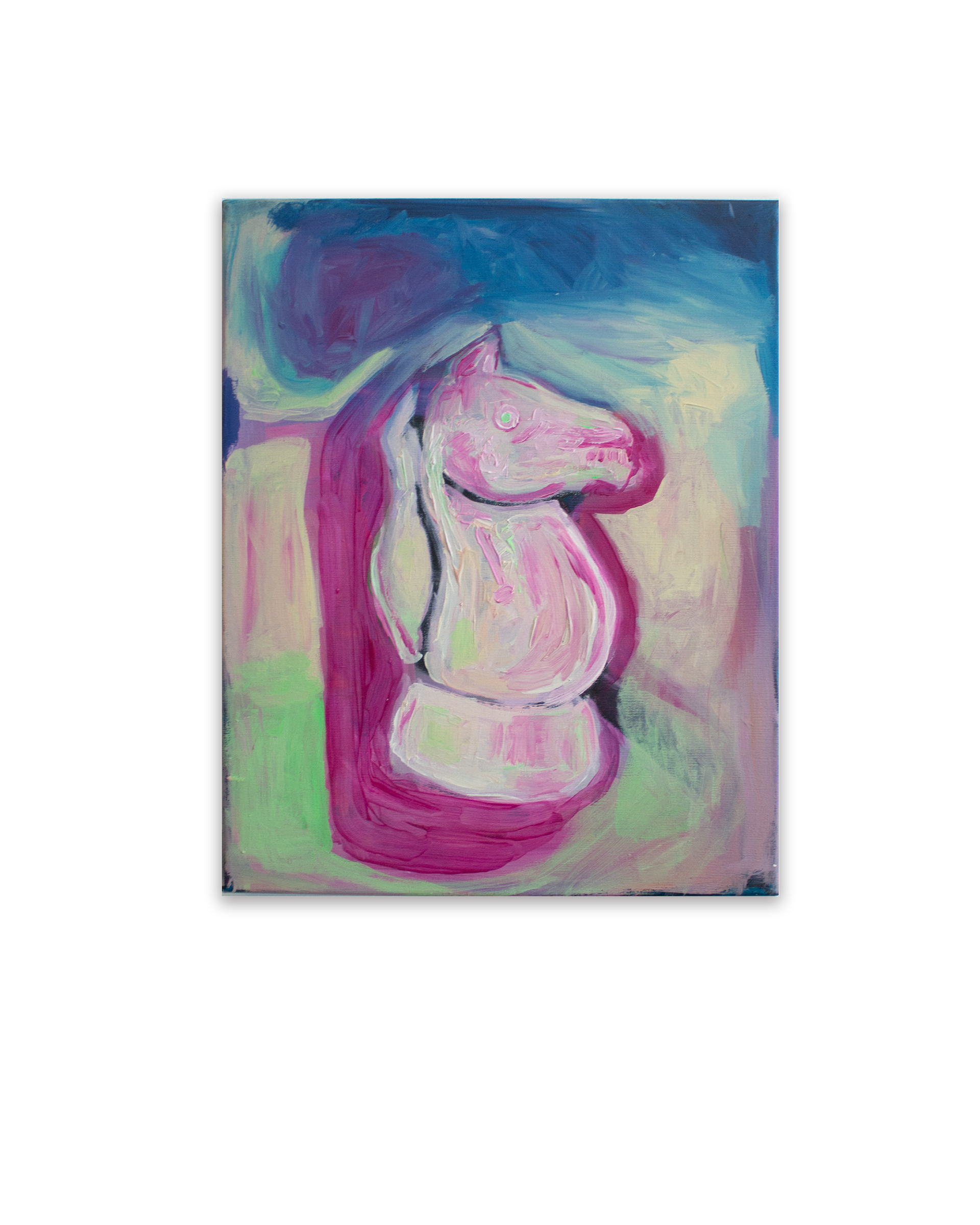 "Cavalo II" Acrílica sobre tela, 40x50, 2023