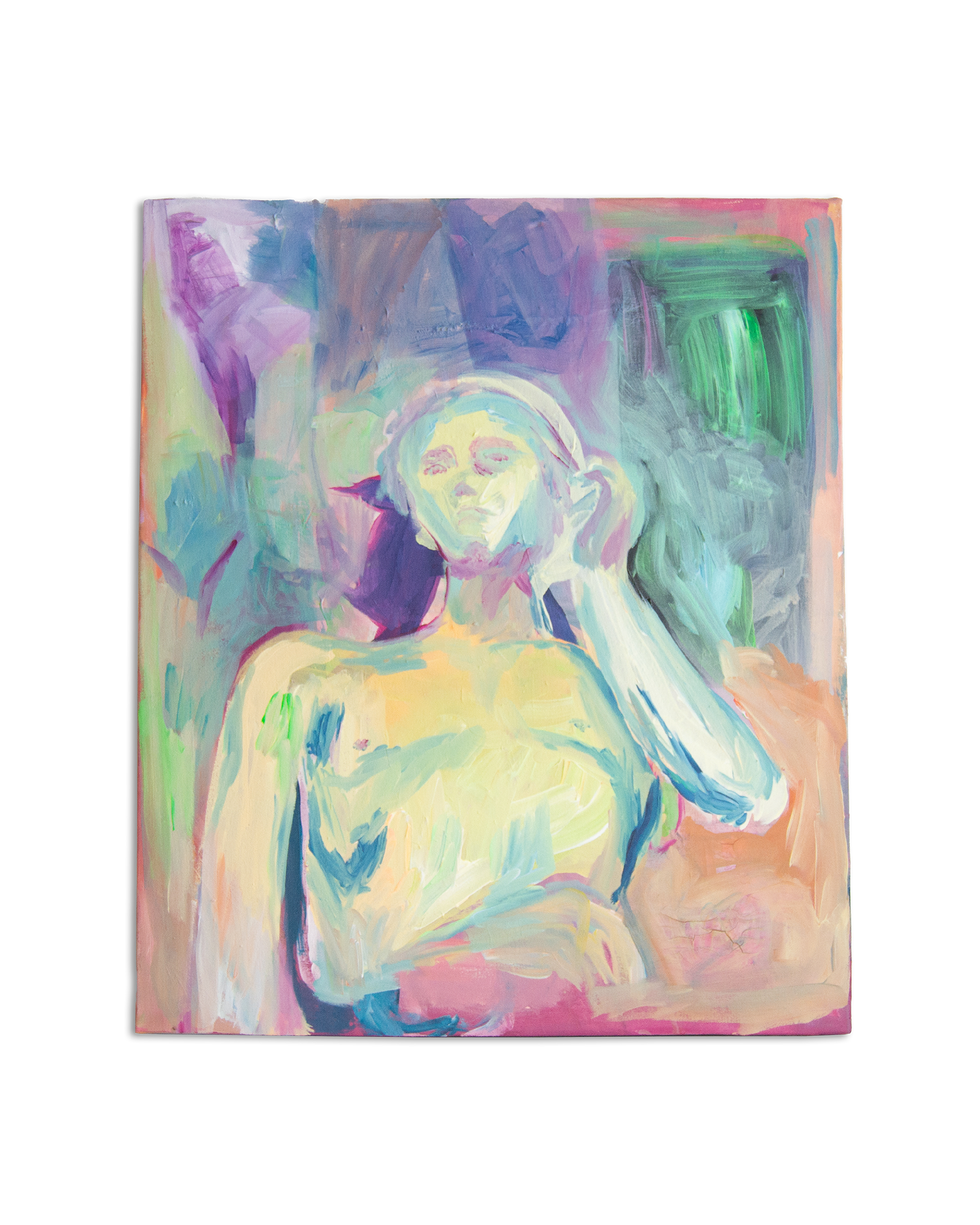 "Sem título" Acrílica sobre tela, 50x60, 2023
