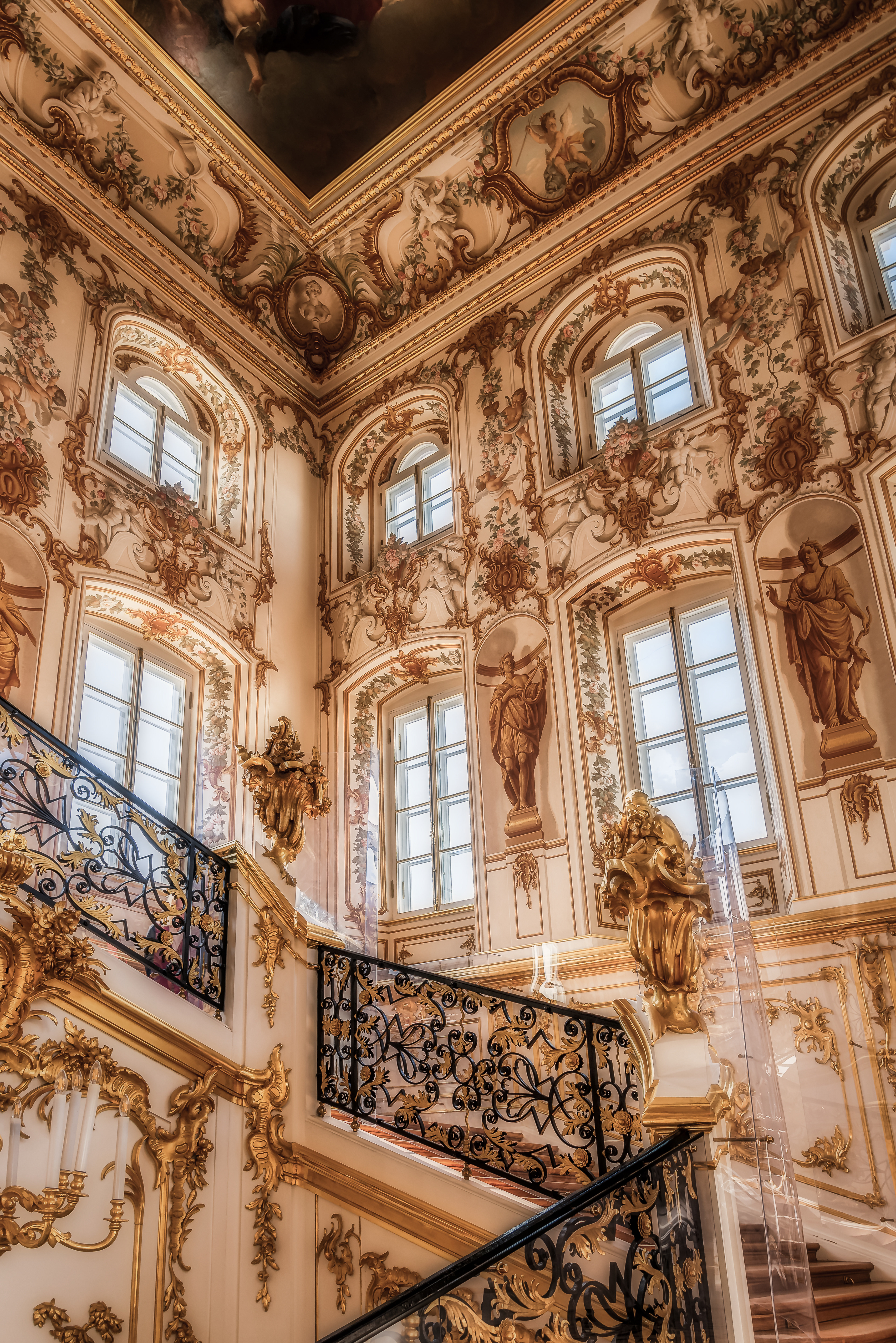 Staircase, Peterhof Palace