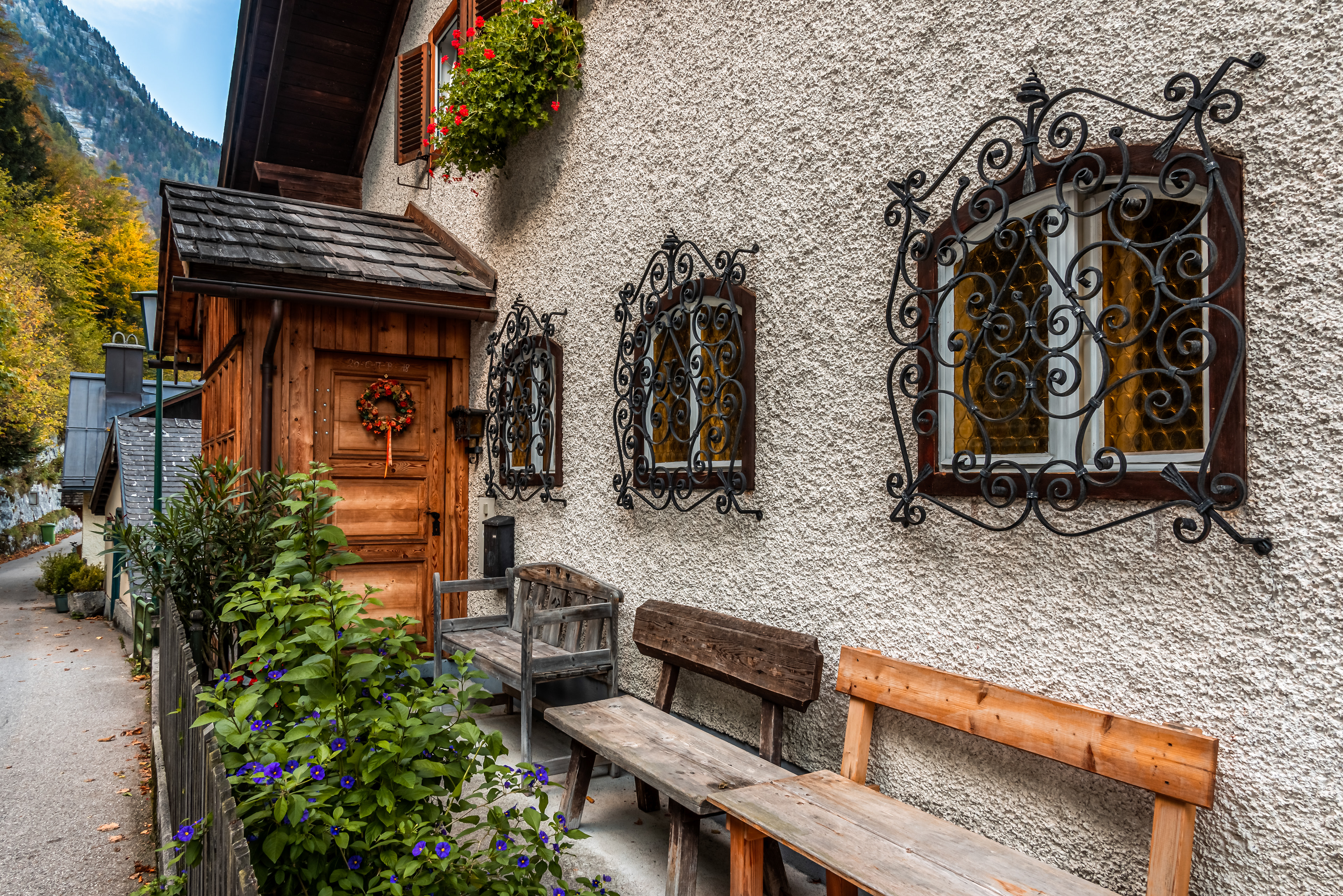 House entrance, Hallstatt