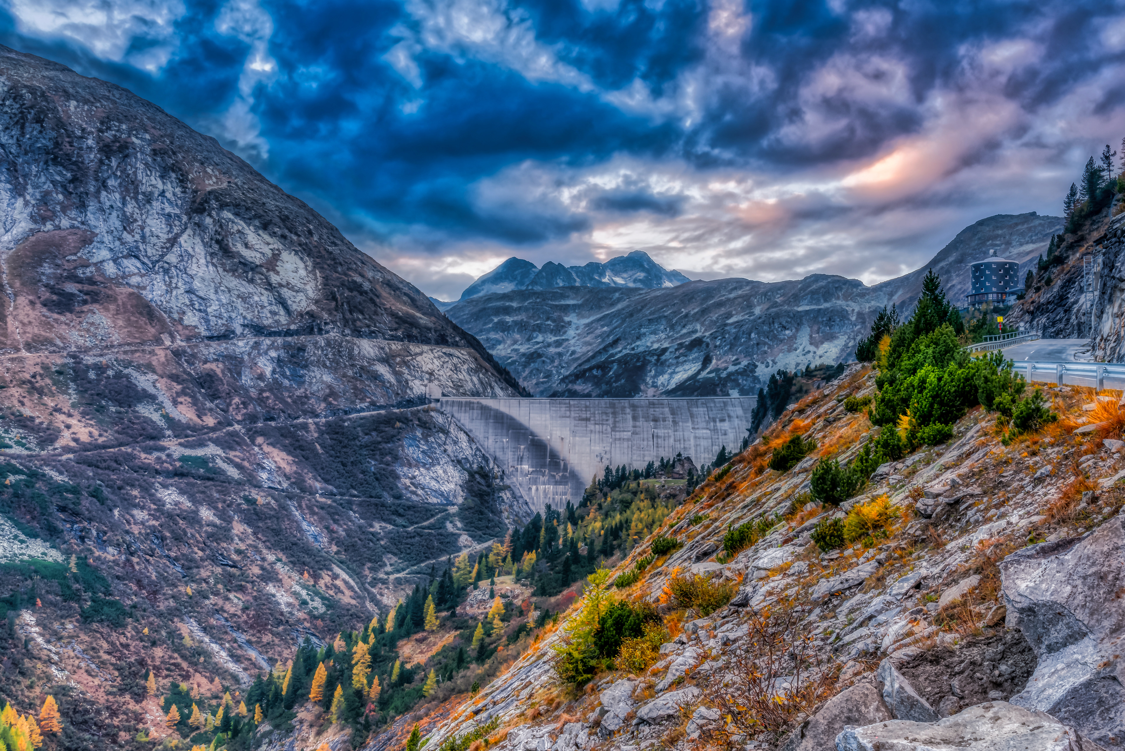 Kölnbrein Dam, Carinthia