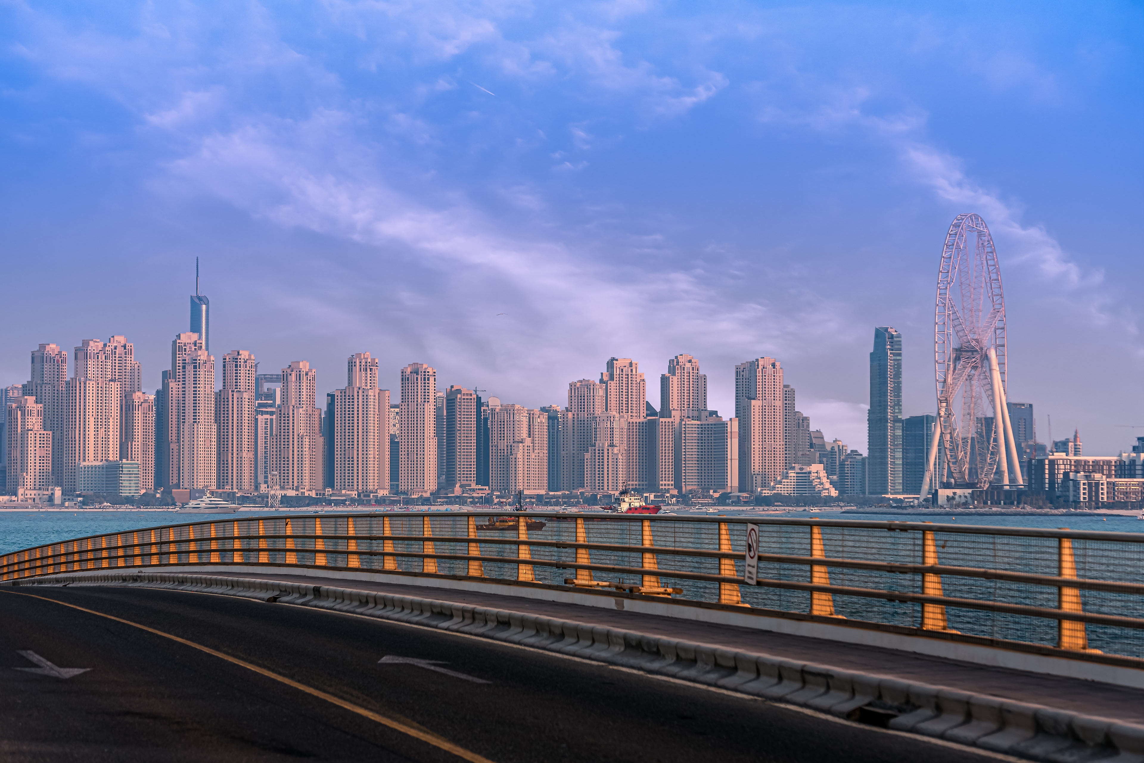 Dubai Marina coastline