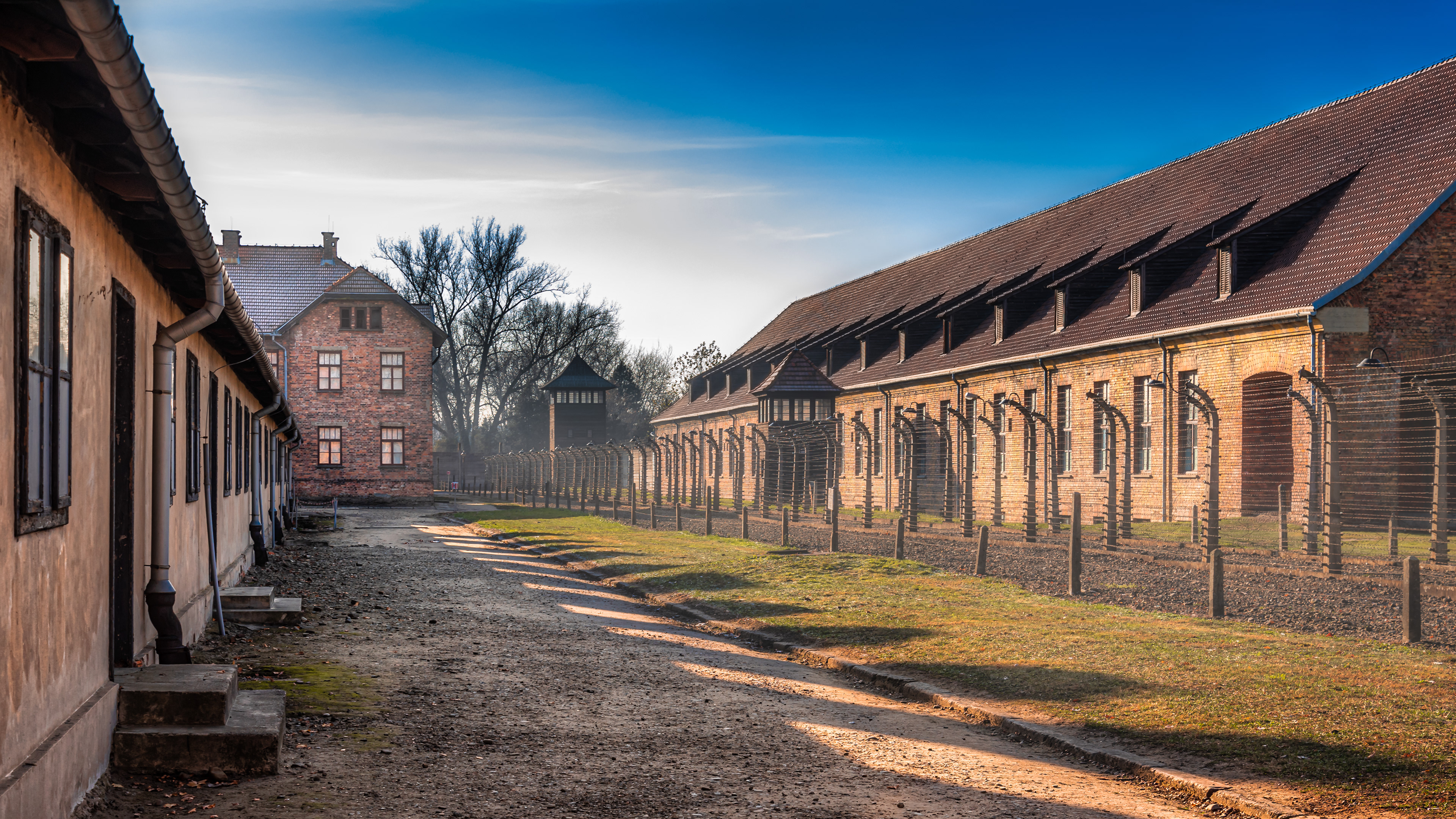 Buildings of the Auschwitz Concentration Camp