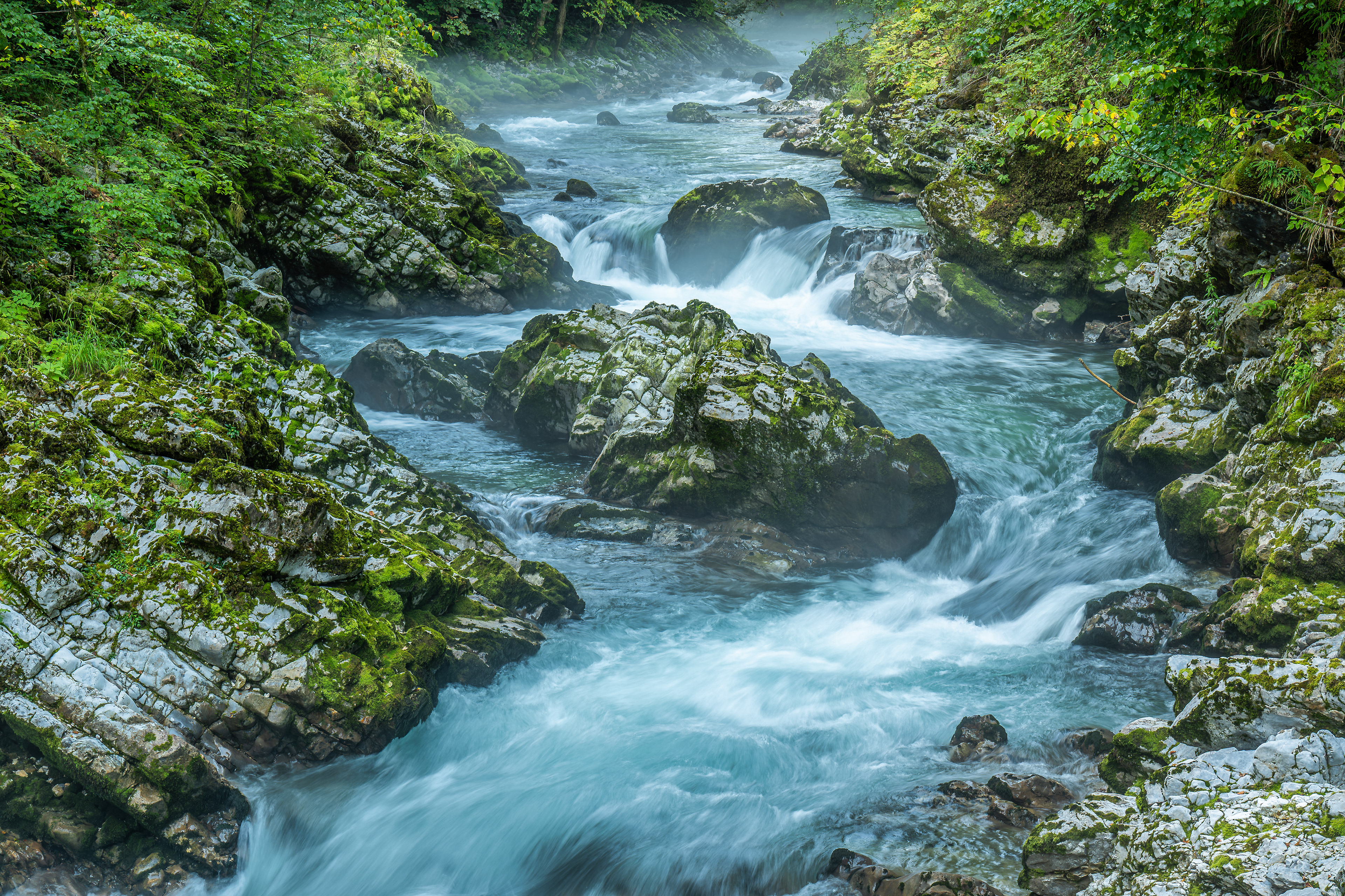 Flow Through Stone