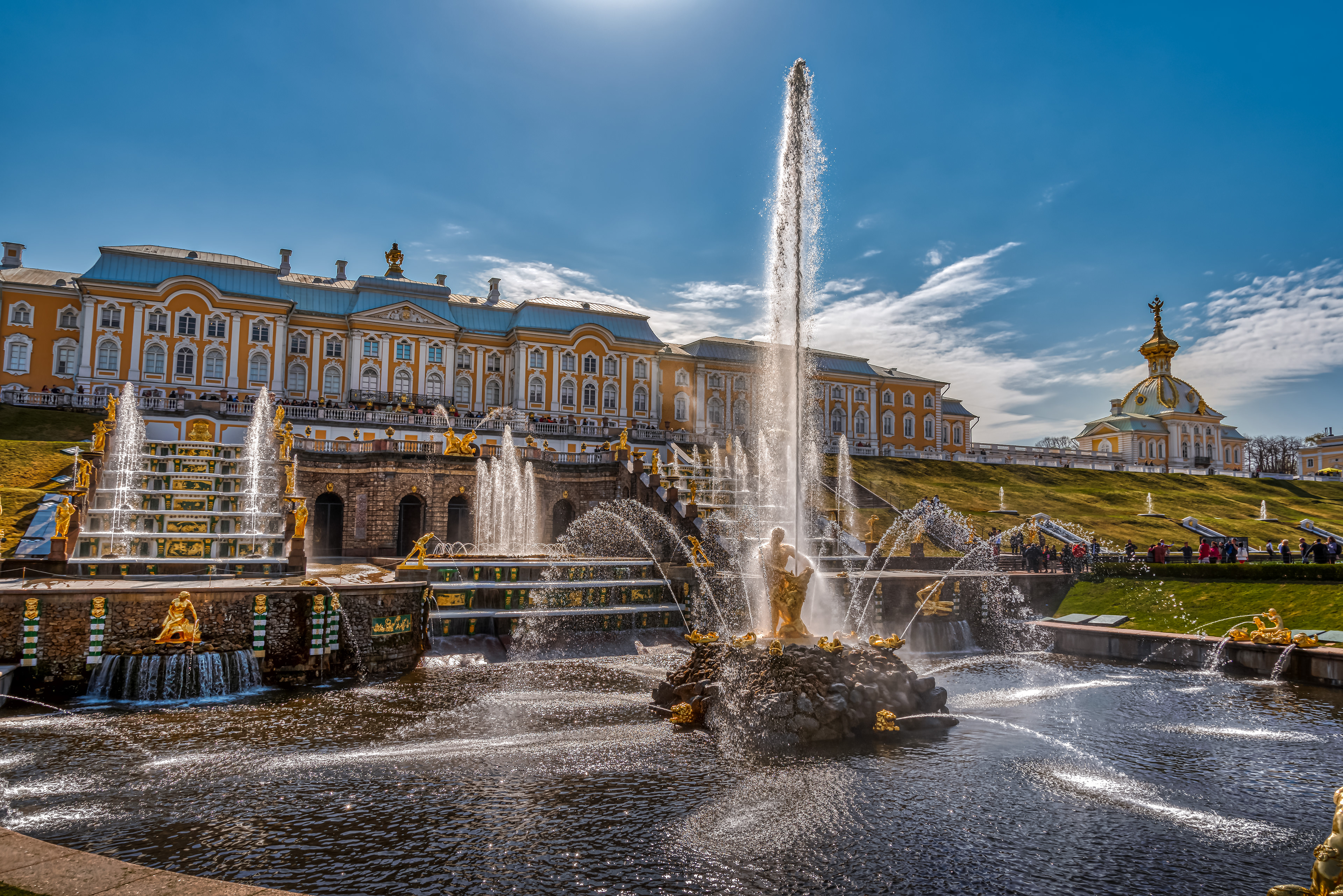 Fountains of the Peterhof Palace