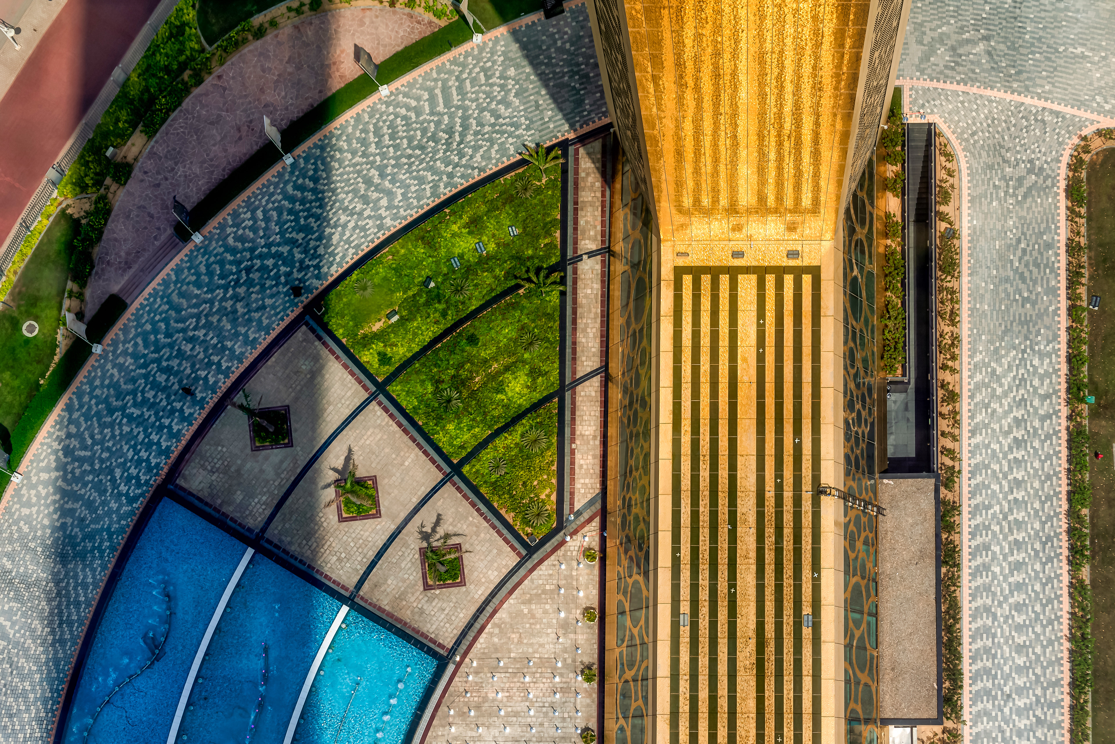 View from the top of the Dubai Frame