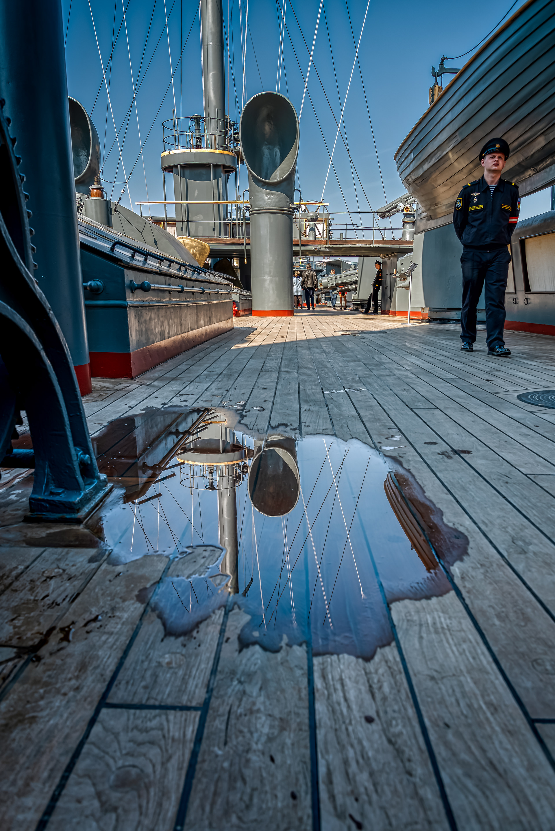 Upper deck, Aurora Cruiser Ship