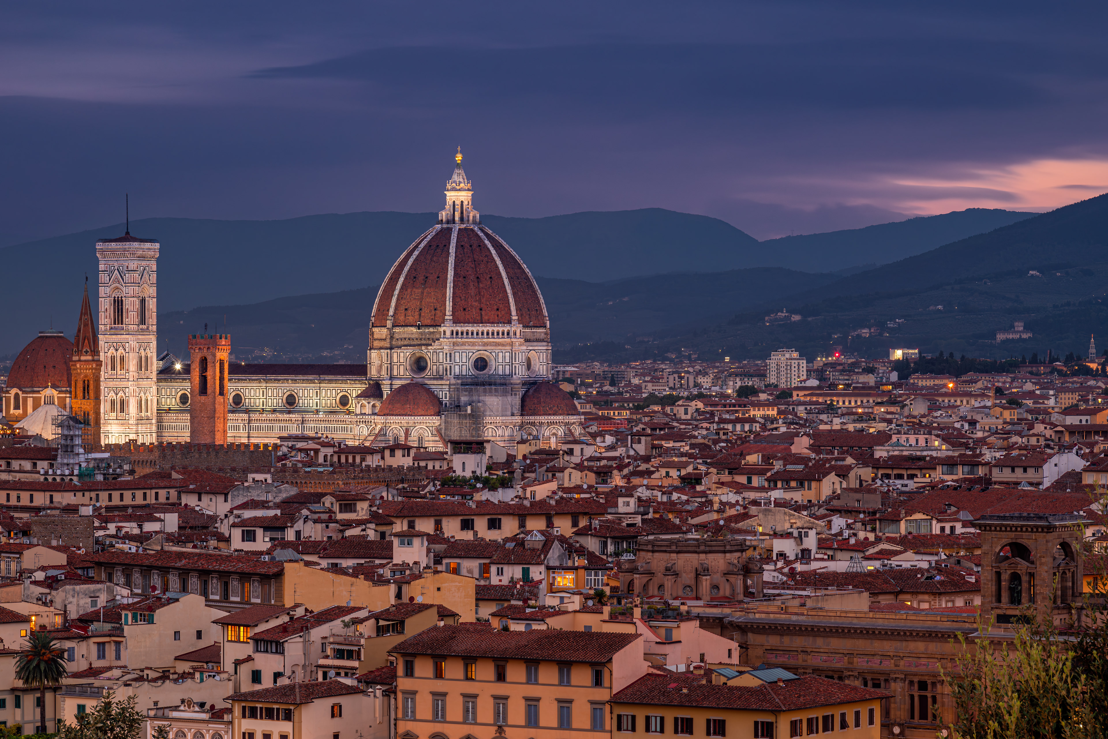Florence After Sunset The iconic dome rises above a city shaped by art, history and light.
