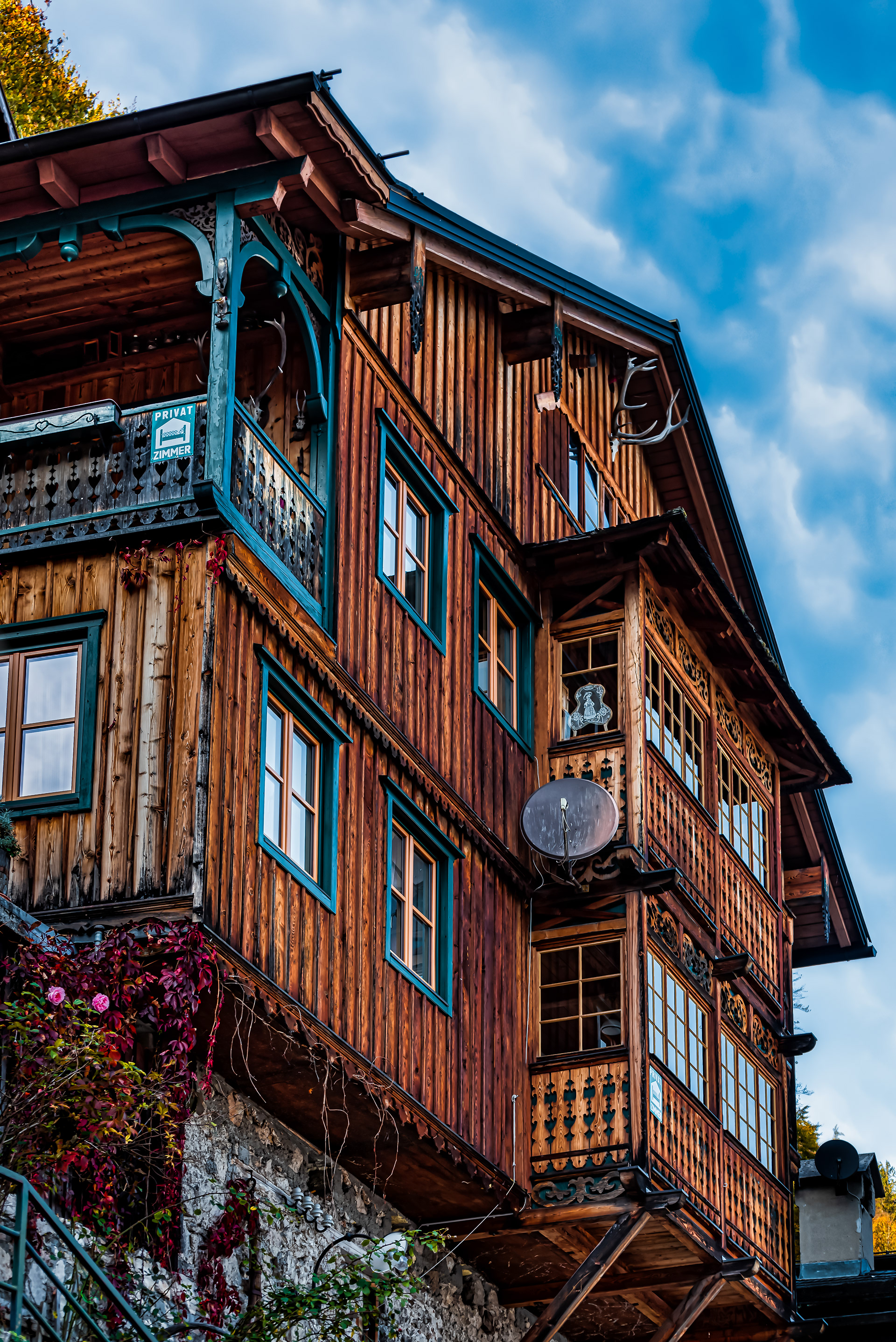 Wooden Alpine house, Hallstatt
