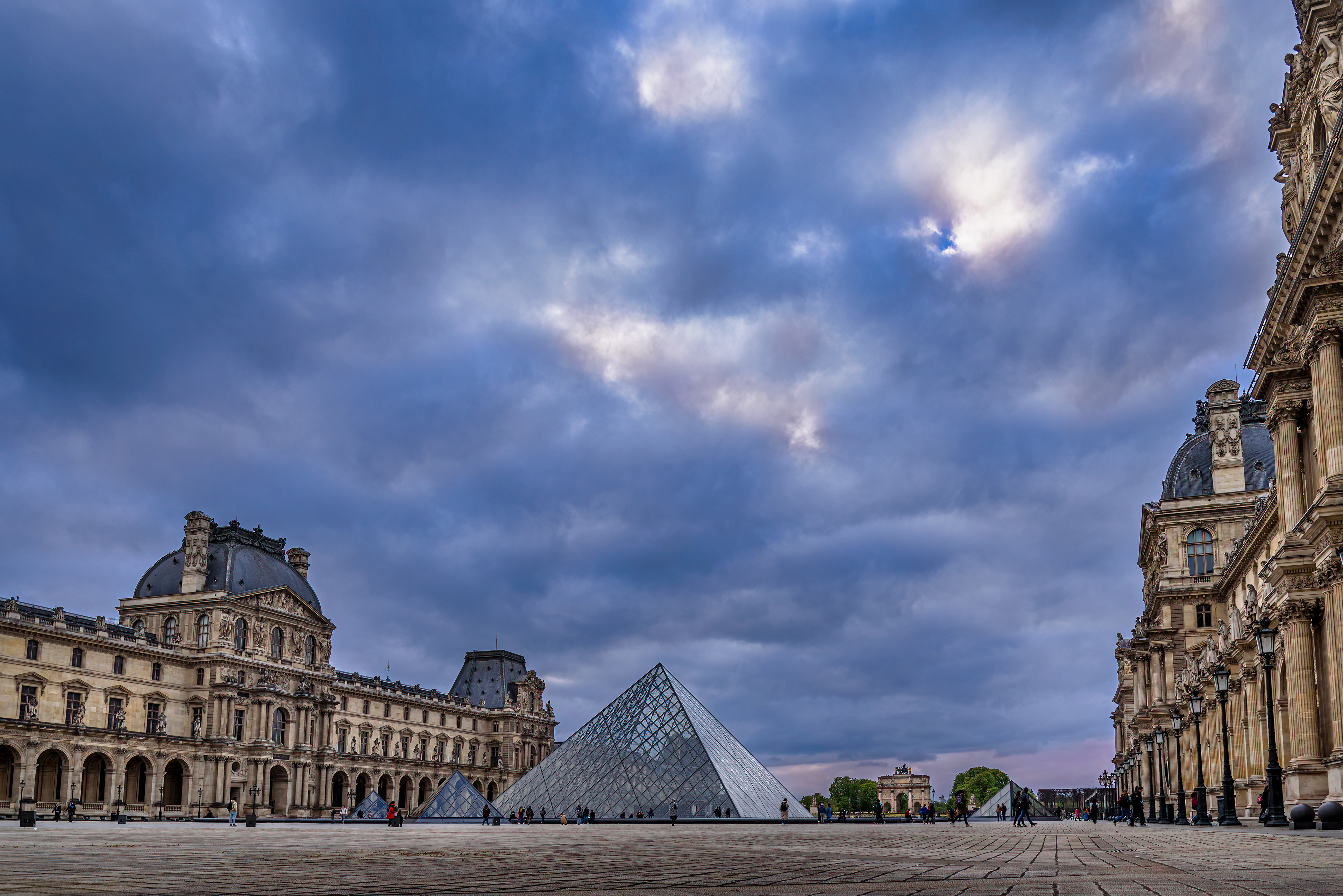Inner Court, Musee du Louvre