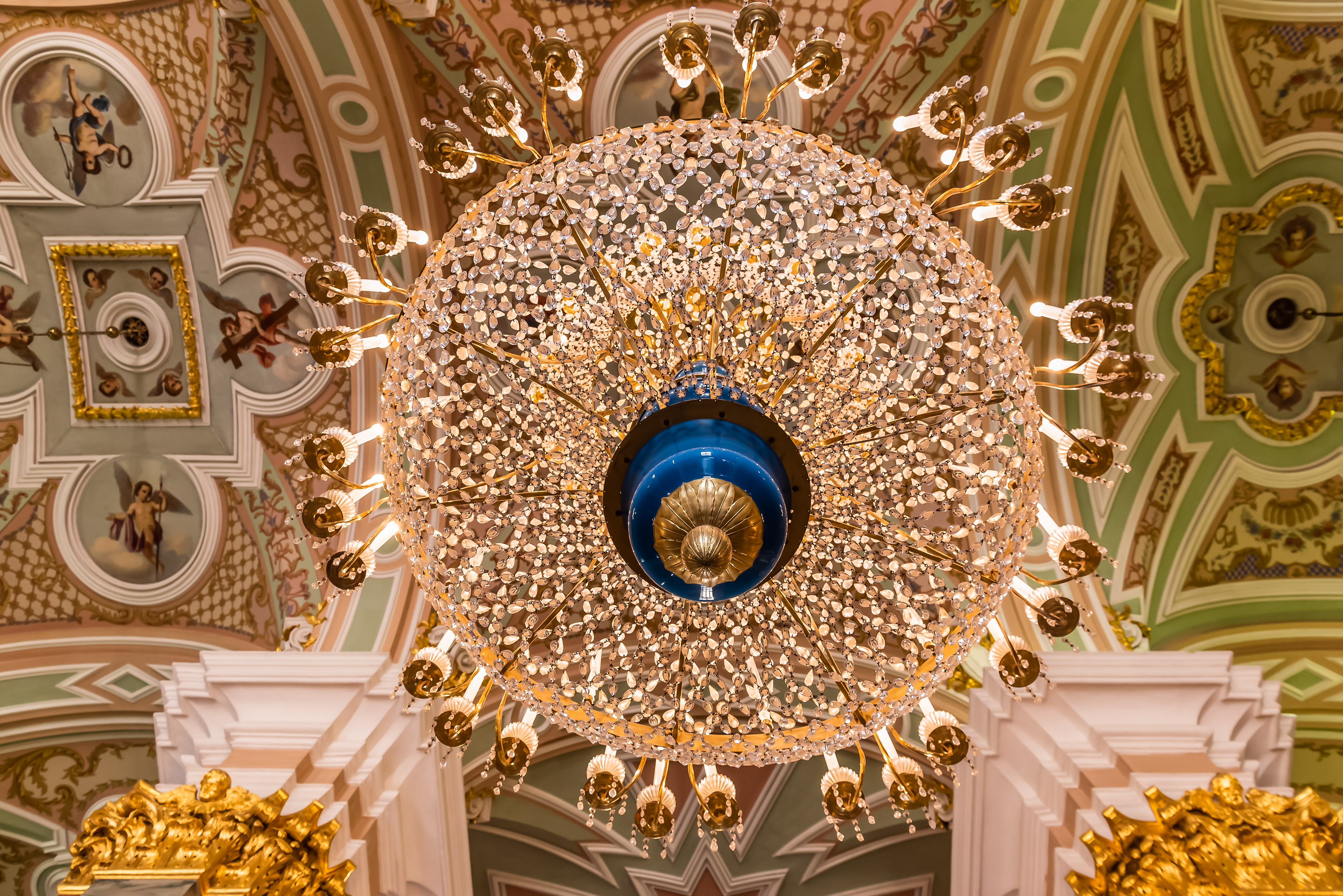 Chandelier of the Peter and Paul Cathedral 