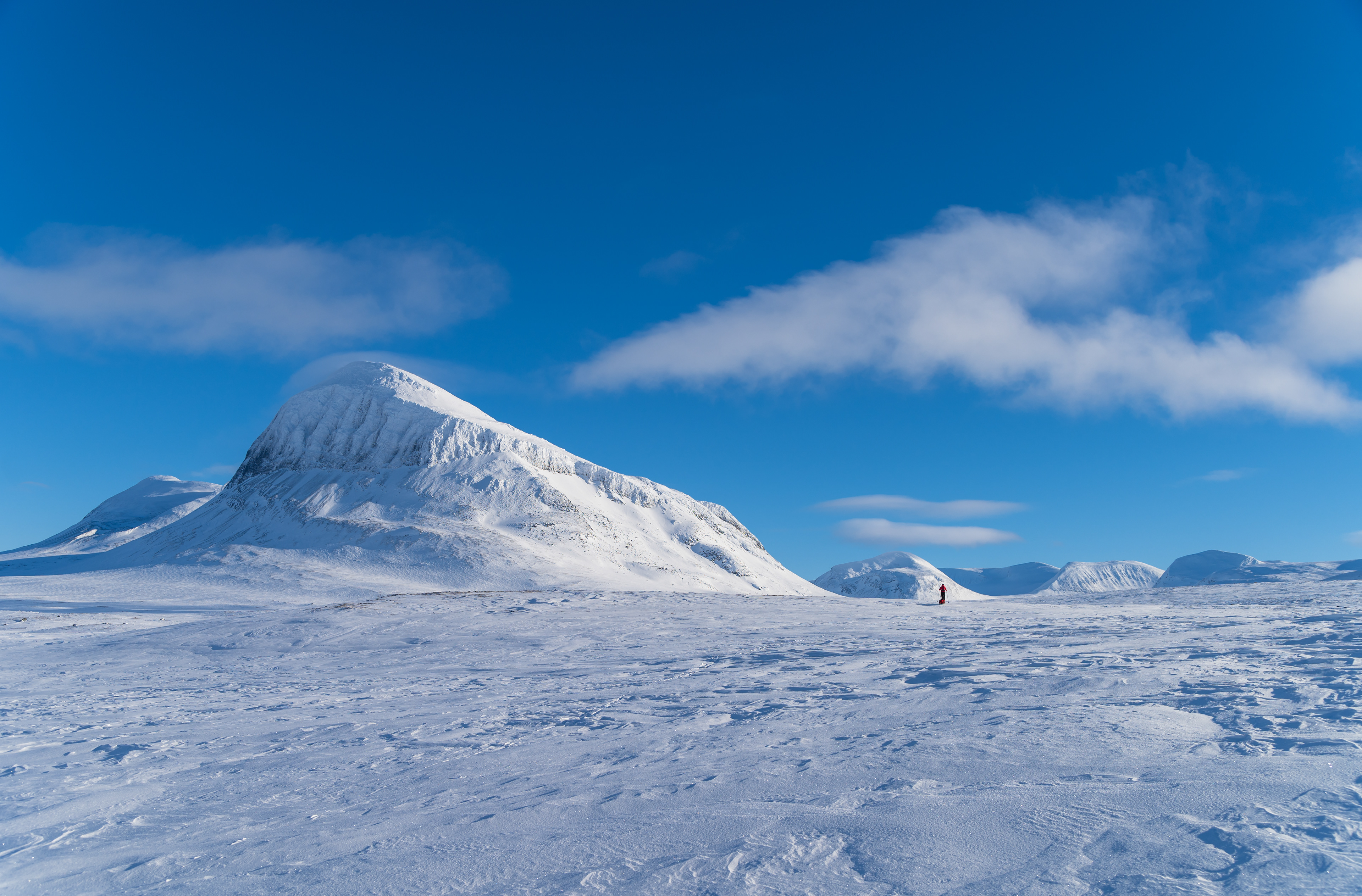 Nijak mountain in National Park Shrek, Sweden.