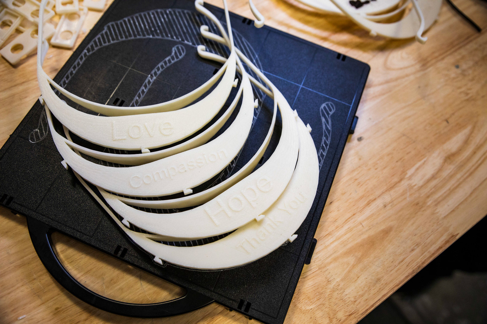 3D Printed Faceshields by Limbitless Solutions