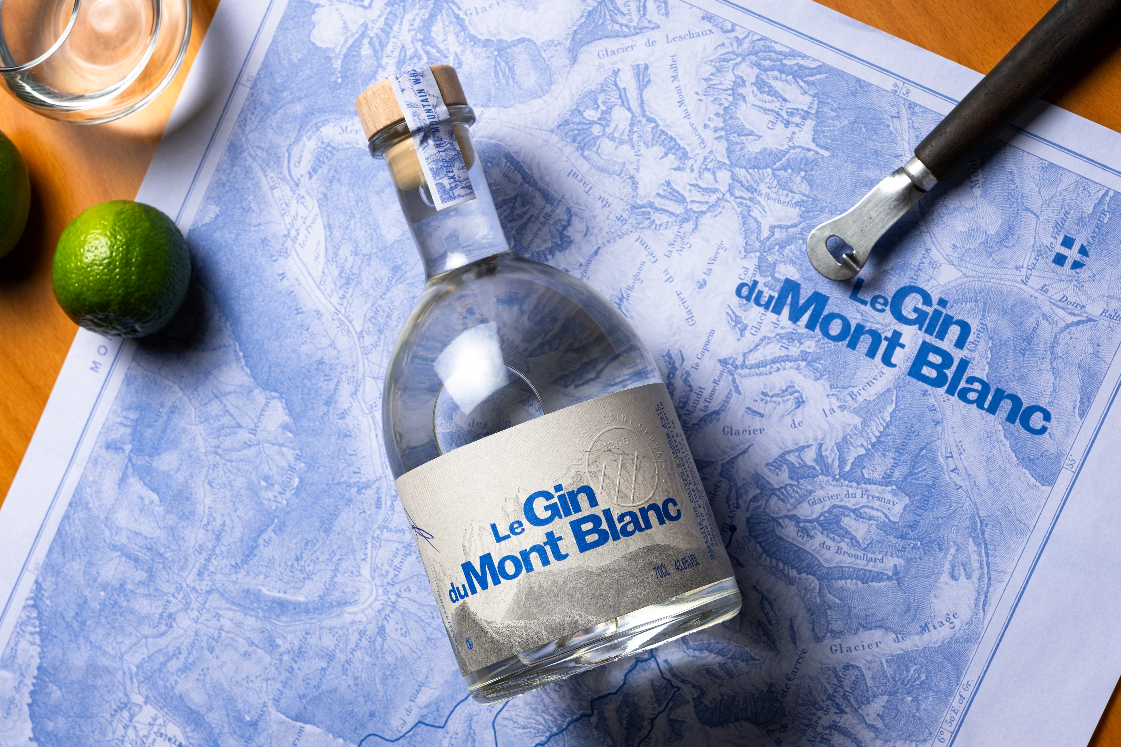 Campagne Le Gin du Mont Blanc, Distellerie St Gervais