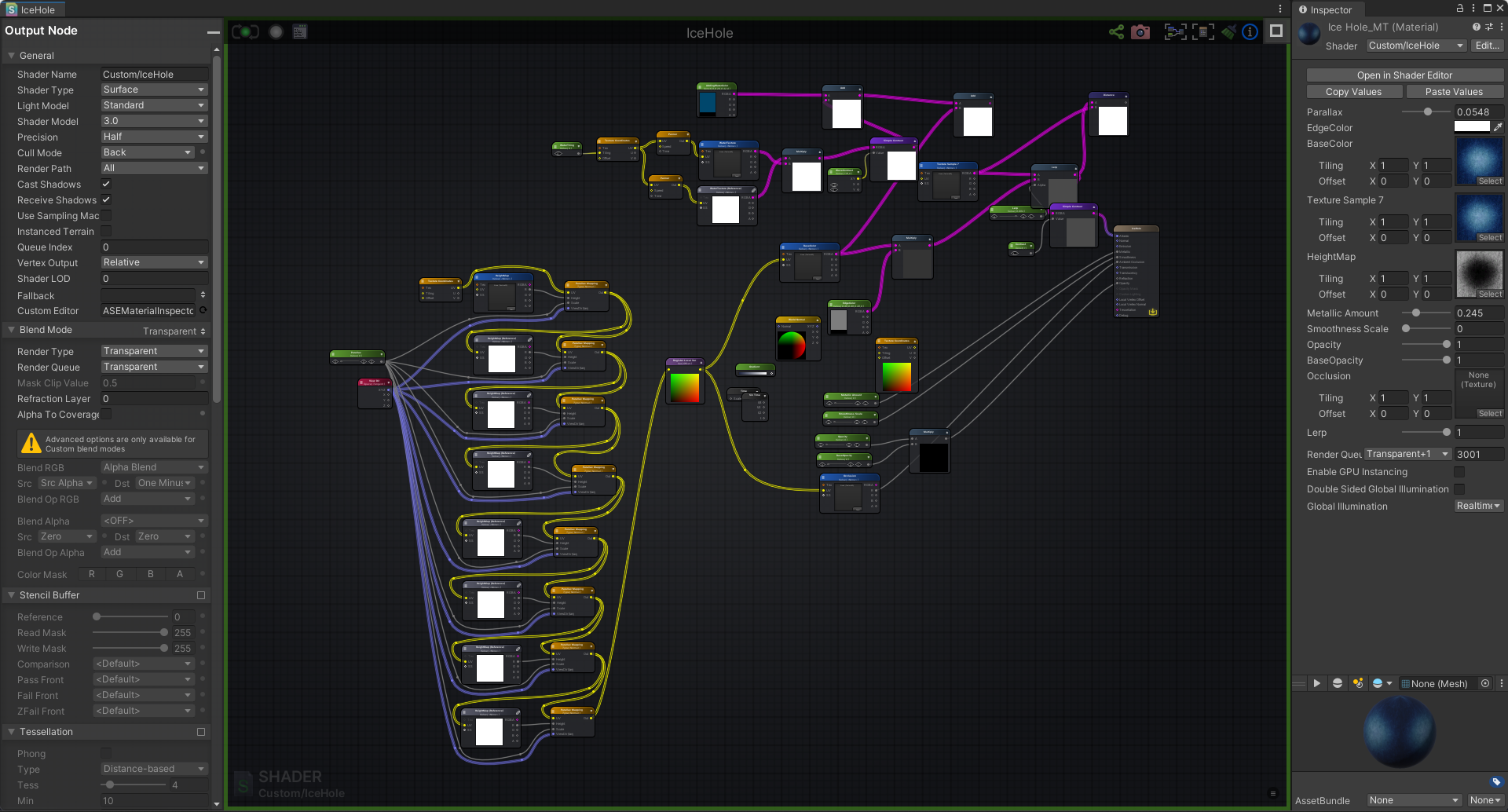 hole shader