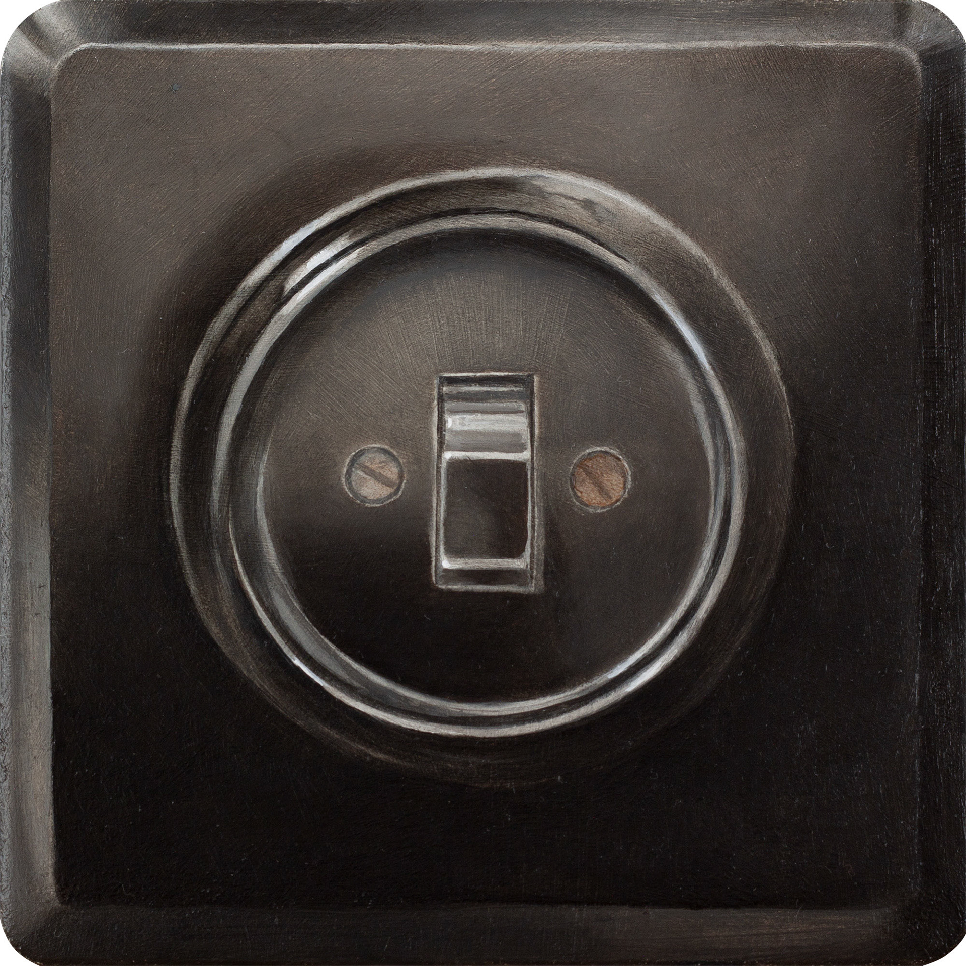 oil on wood - 8 x 8 cm.