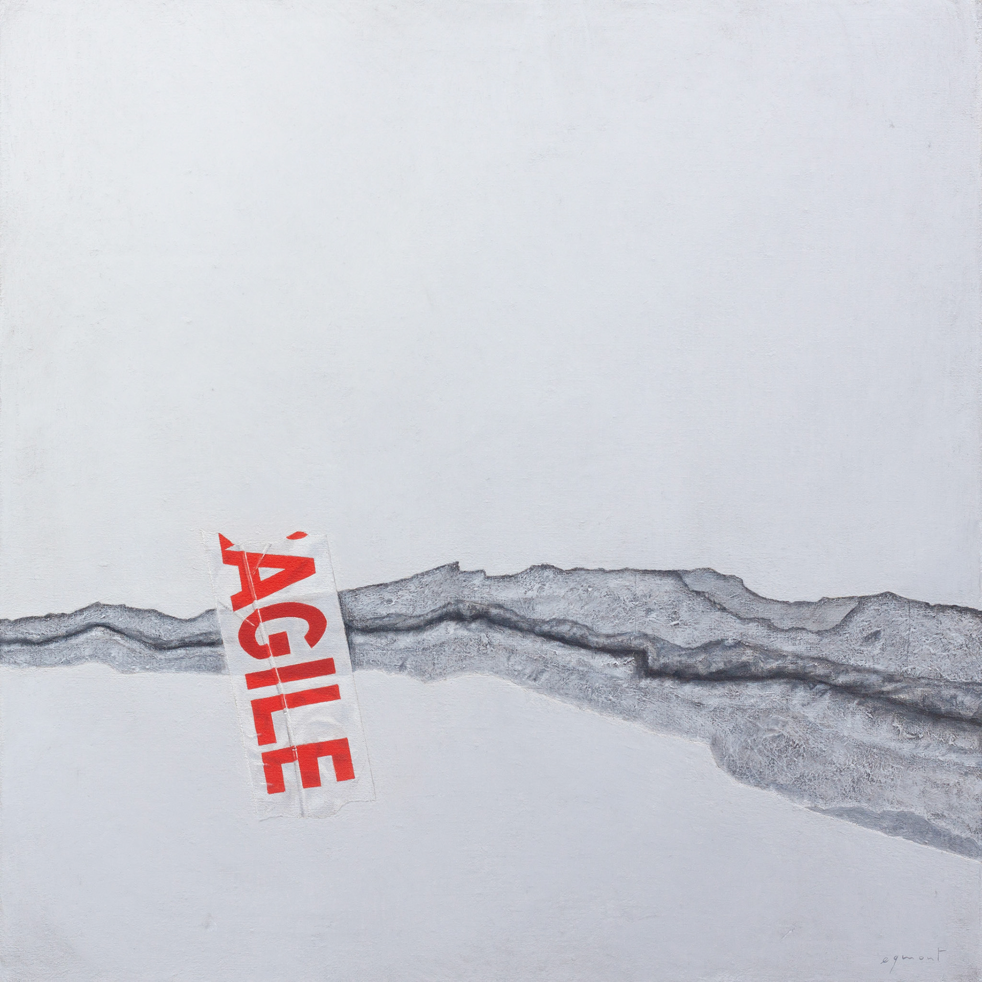 oil painting - 40 x 40 cm.