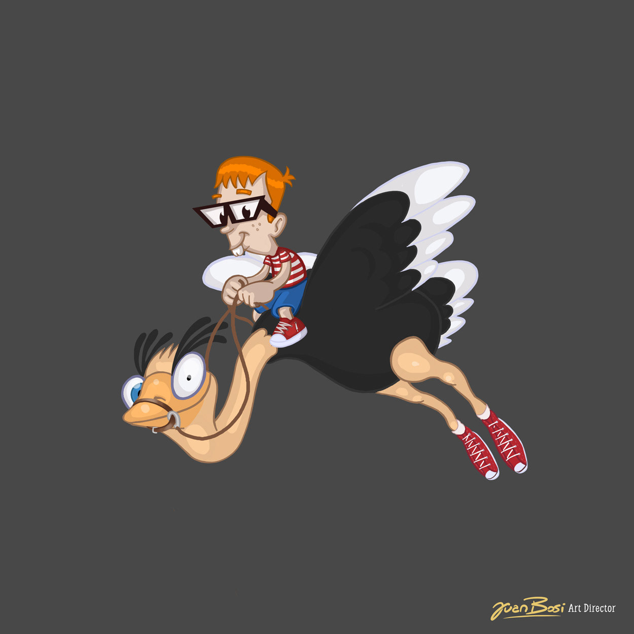 Character design for Nerdy Studios (2014)