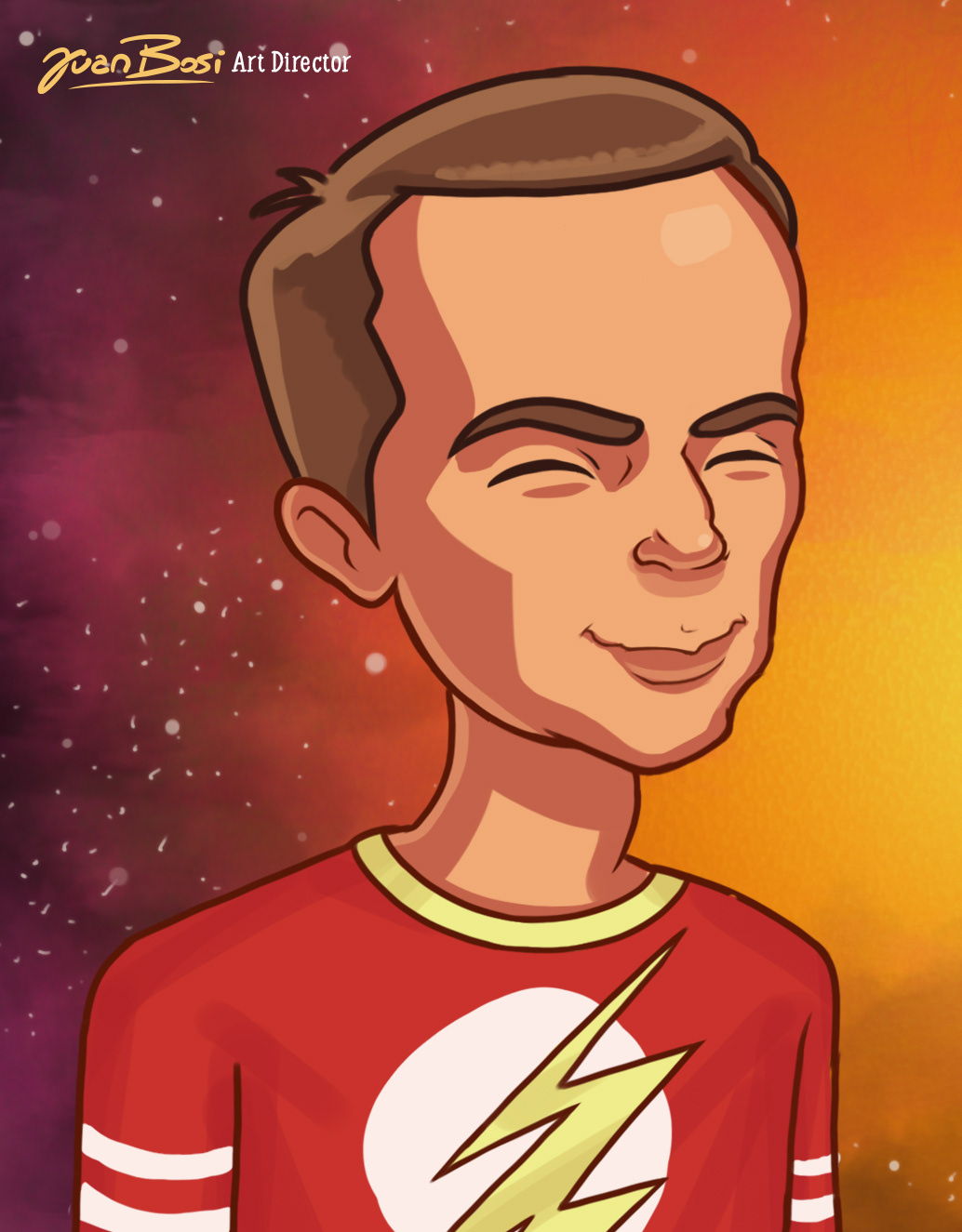 Digital caricature for mobile game (2016)