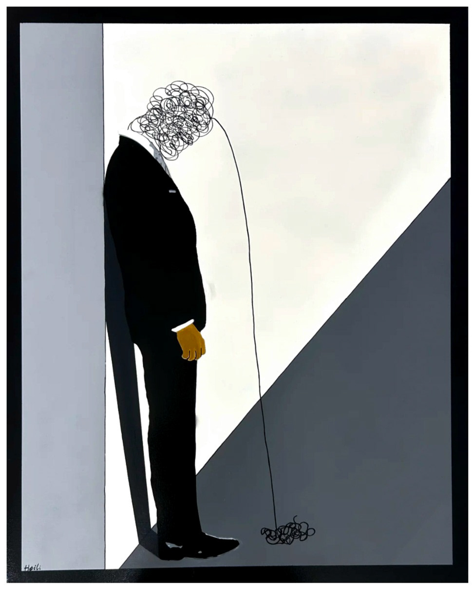 ThreadHead no. 1 80x100 cm