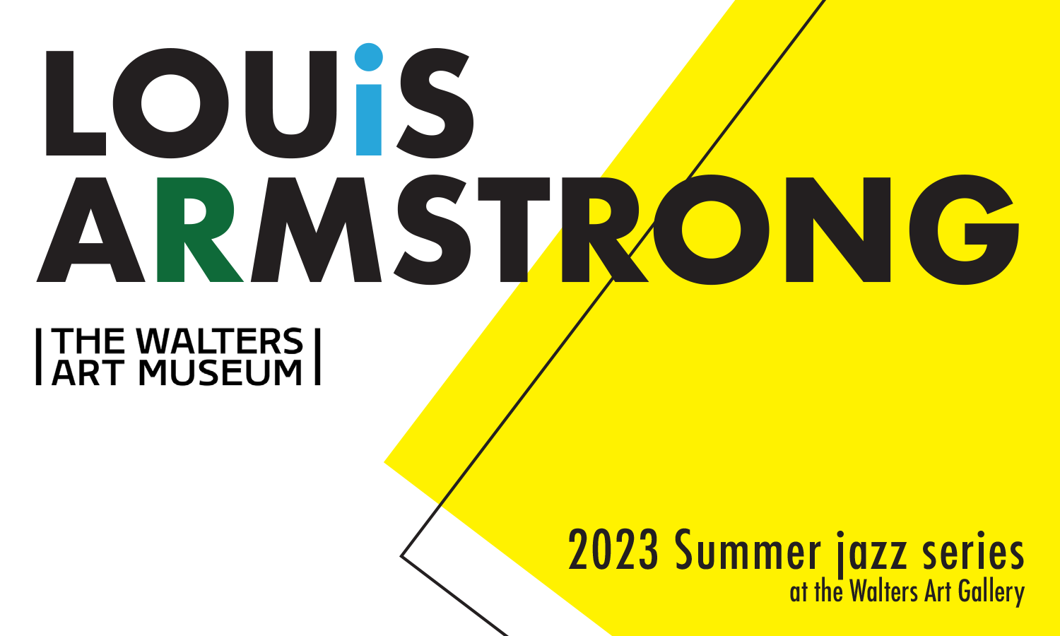 Louis Armstrong Ticket (Front)
